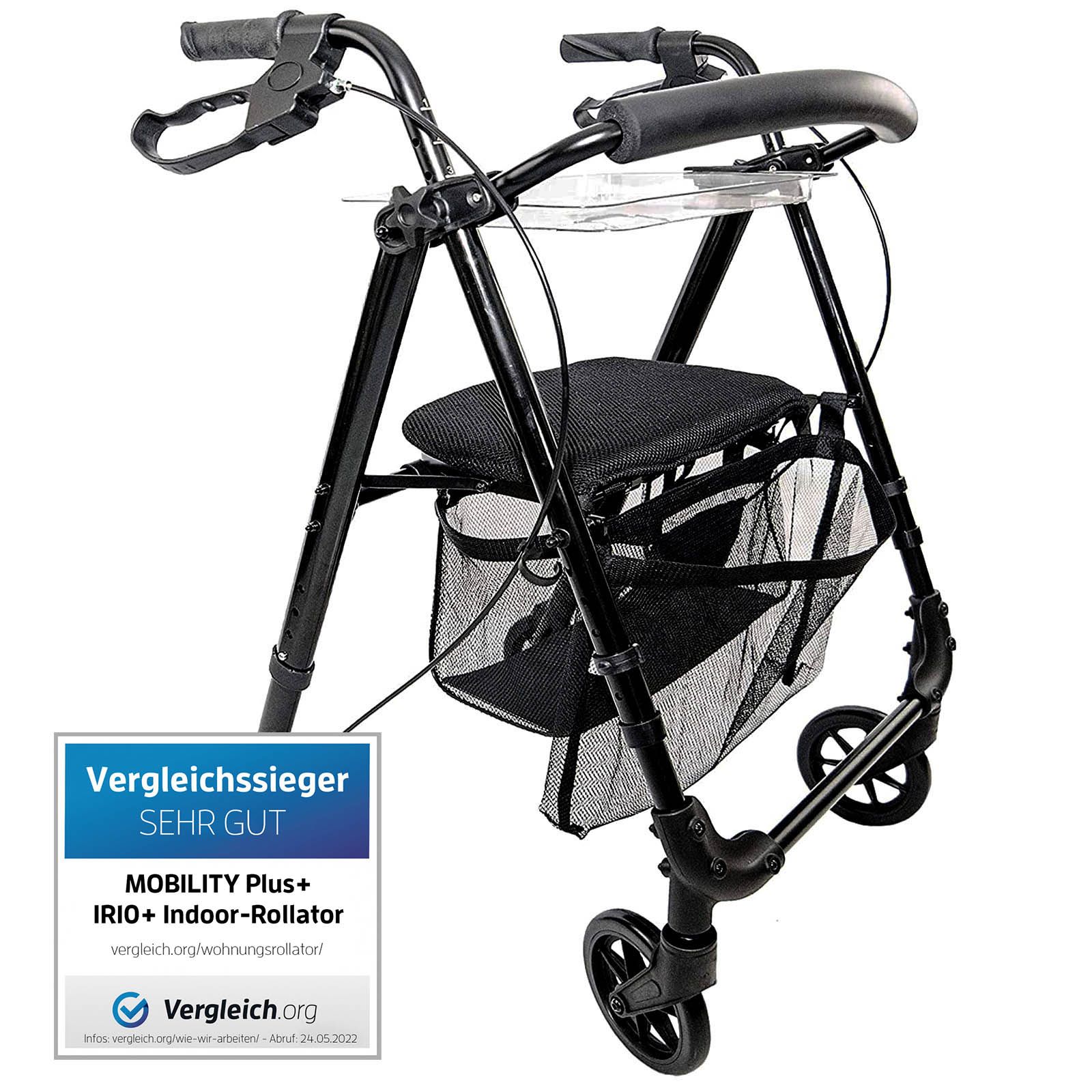 Wohnungs-Rollator IR10+ - Der wendige Indoor Rollator von Mobility Plus+