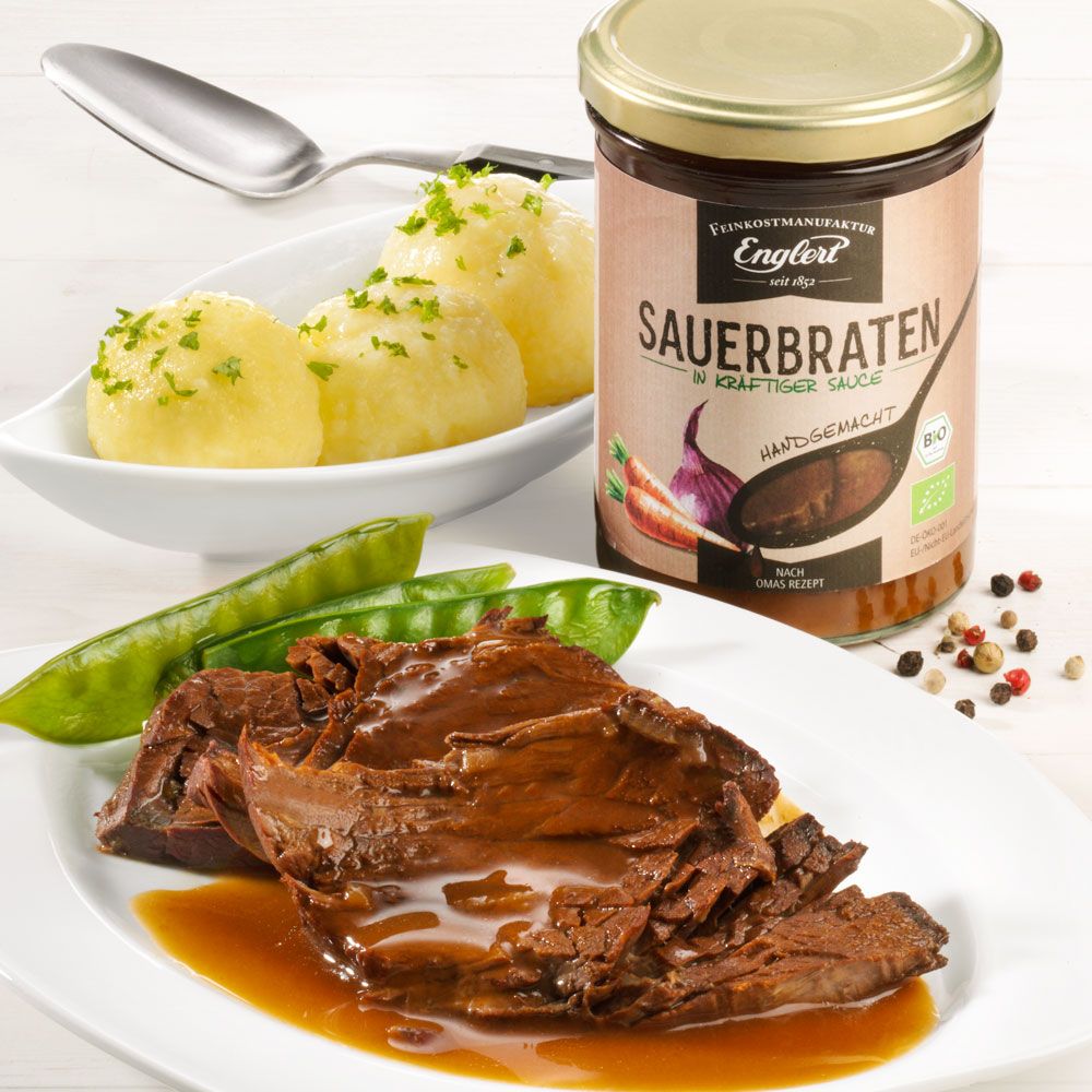 Sauerbraten in kräftiger Sauce Bio 0,39 kg Fertiggericht