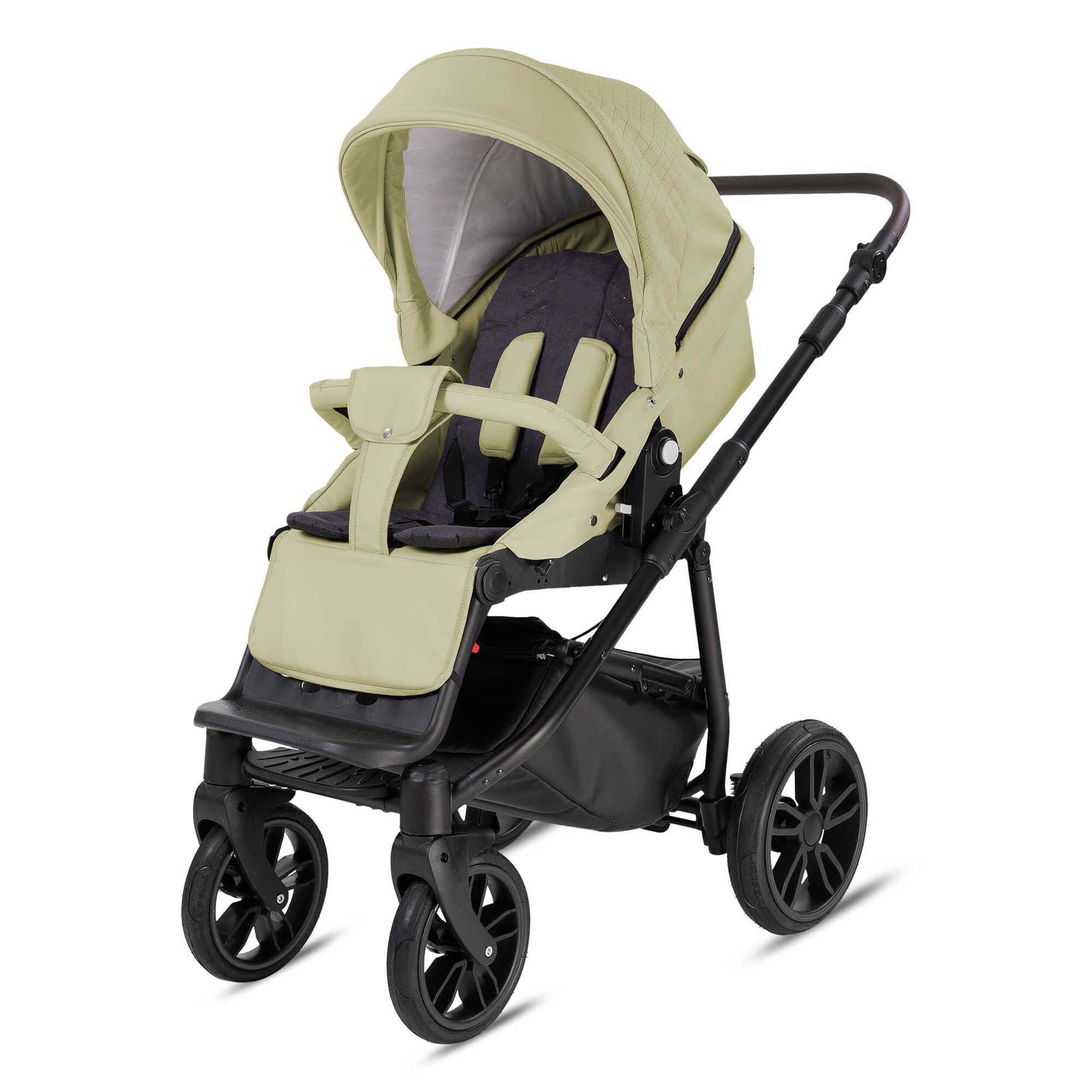 Friedrich Hugo Minigo Flow 2 in 1 Kombikinderwagen Luftreifen, Beige