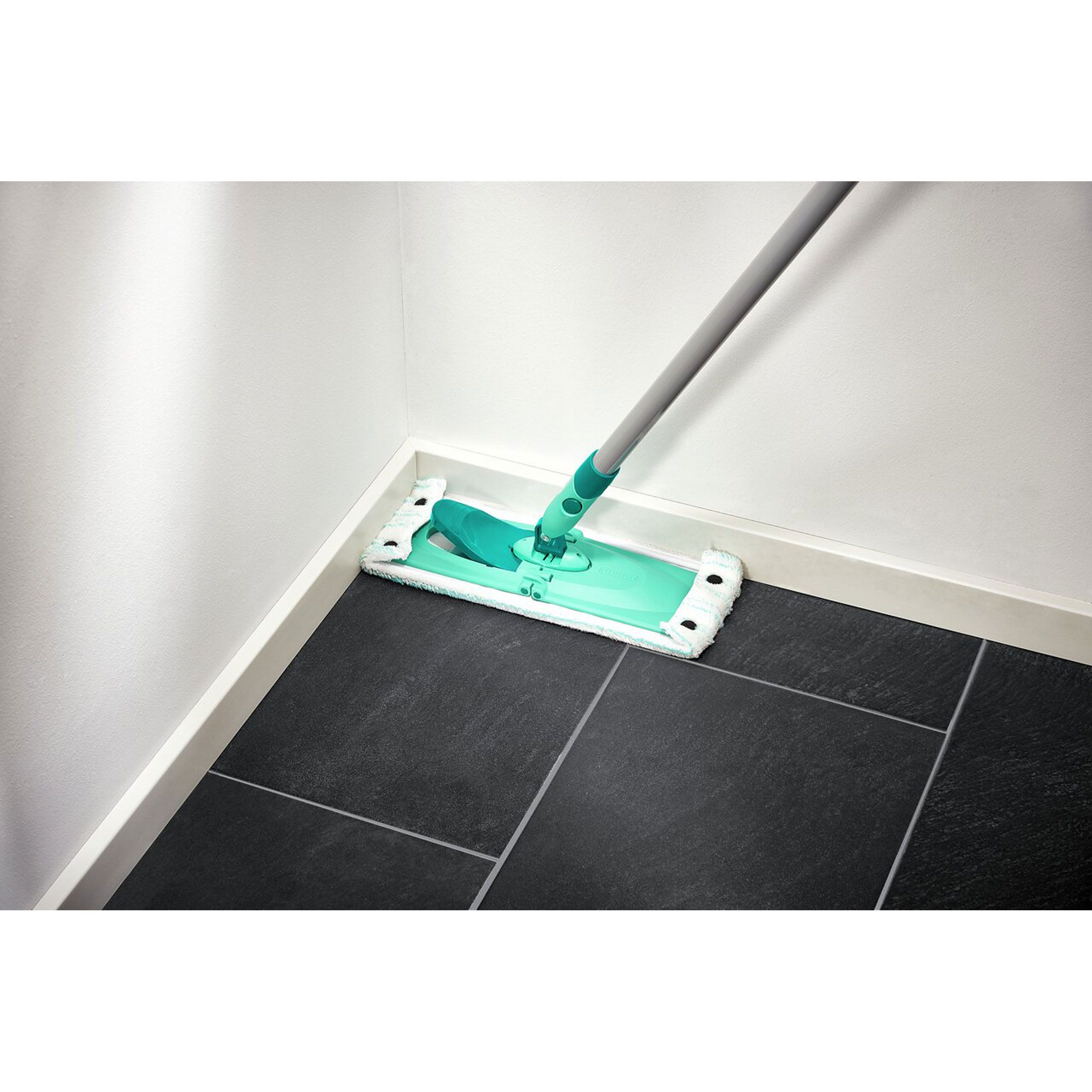 Leifheit Reinigungs-Set Combi Clean micro duo, Bodenwischer, Eimer, Pressaufsatz
