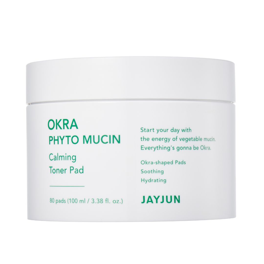 JAYJUN Okra Phyto Mucin Calming Toner Pad