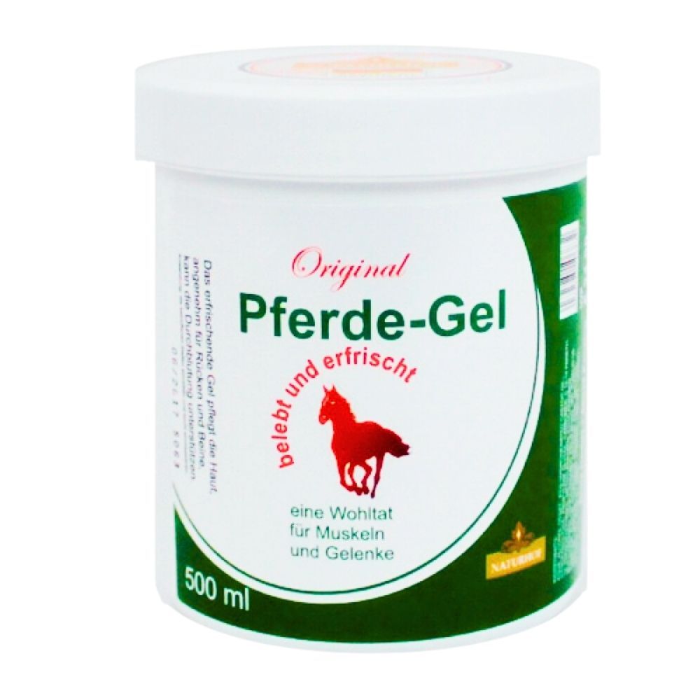 Naturhof Pferde-Gel für Muskeln, Gelenke, Rücken und Beine
