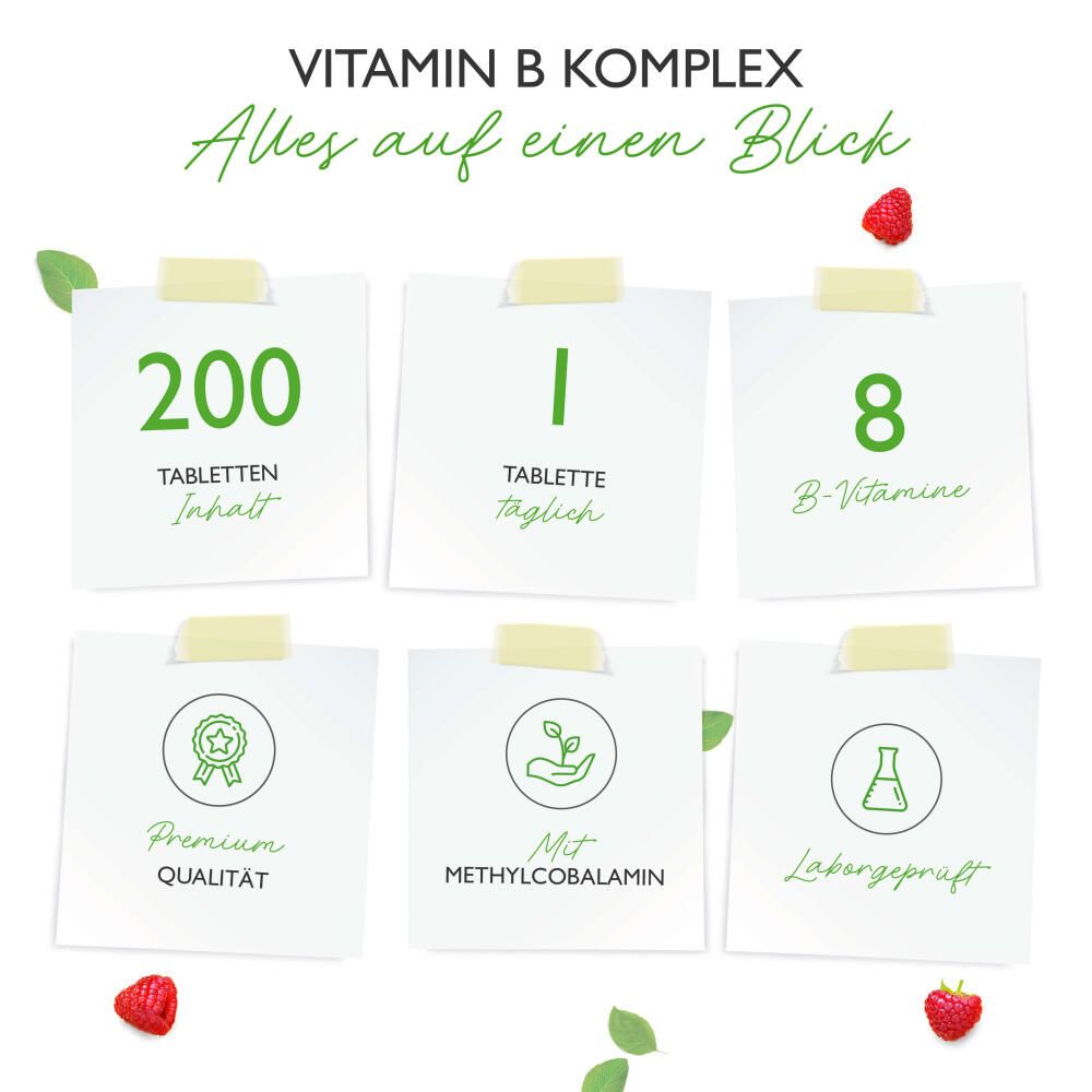 vit4ever Vitamin B Komplex 200 St Tabletten