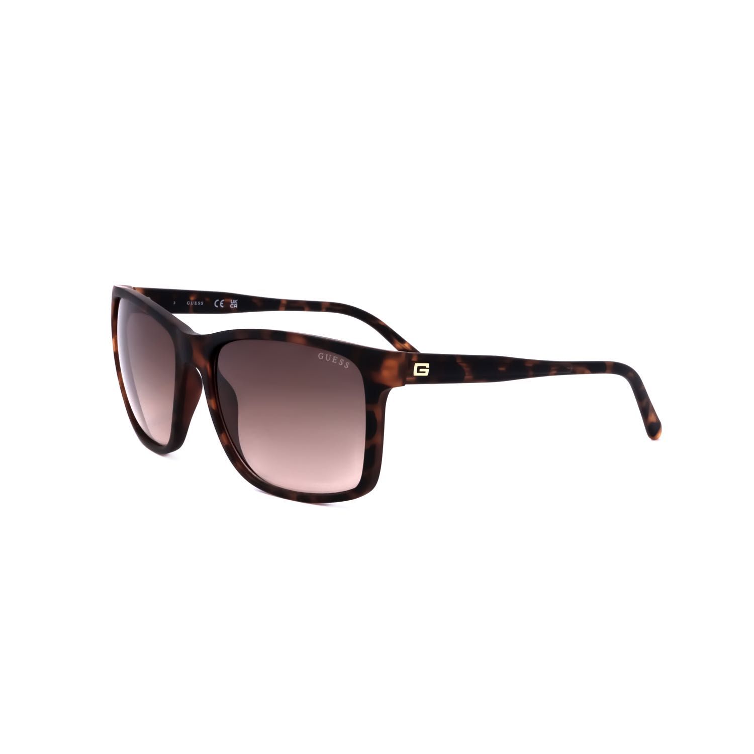 Guess Uomo Factory Occhiali Da Sole Gf5082 Mottled Brown 1 St