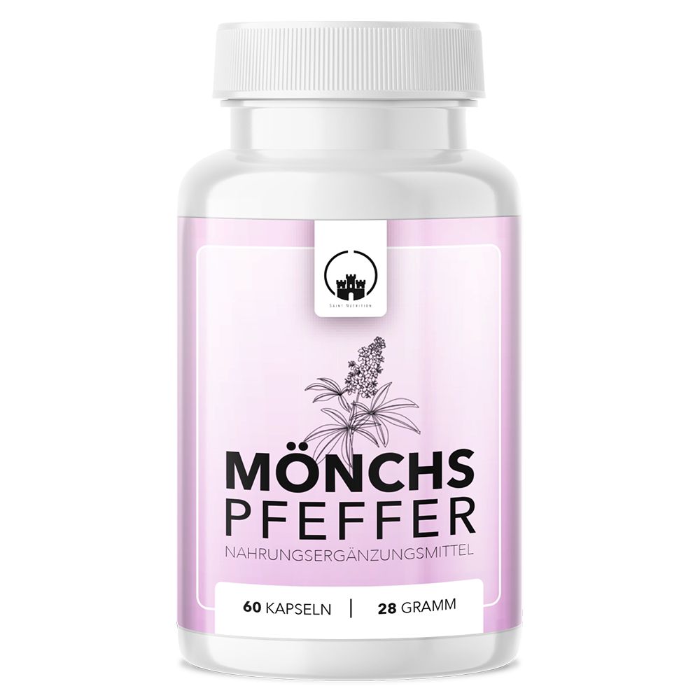 Saint Nutrition® | Mönchspfeffer Kapseln hochdosiert | Hormon Balance