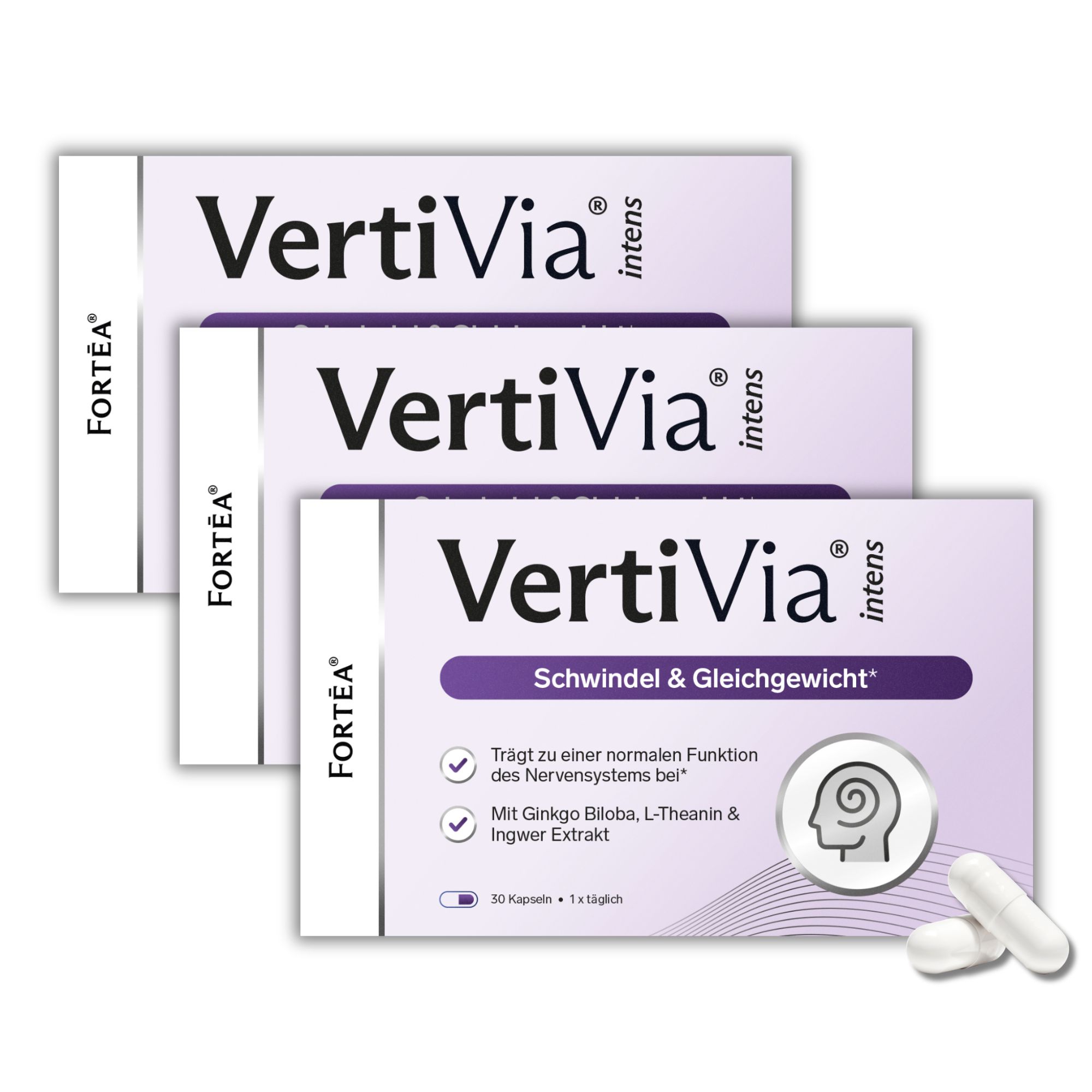 FORTEA® VertiVia® intens – Schwindel & Gleichgewicht