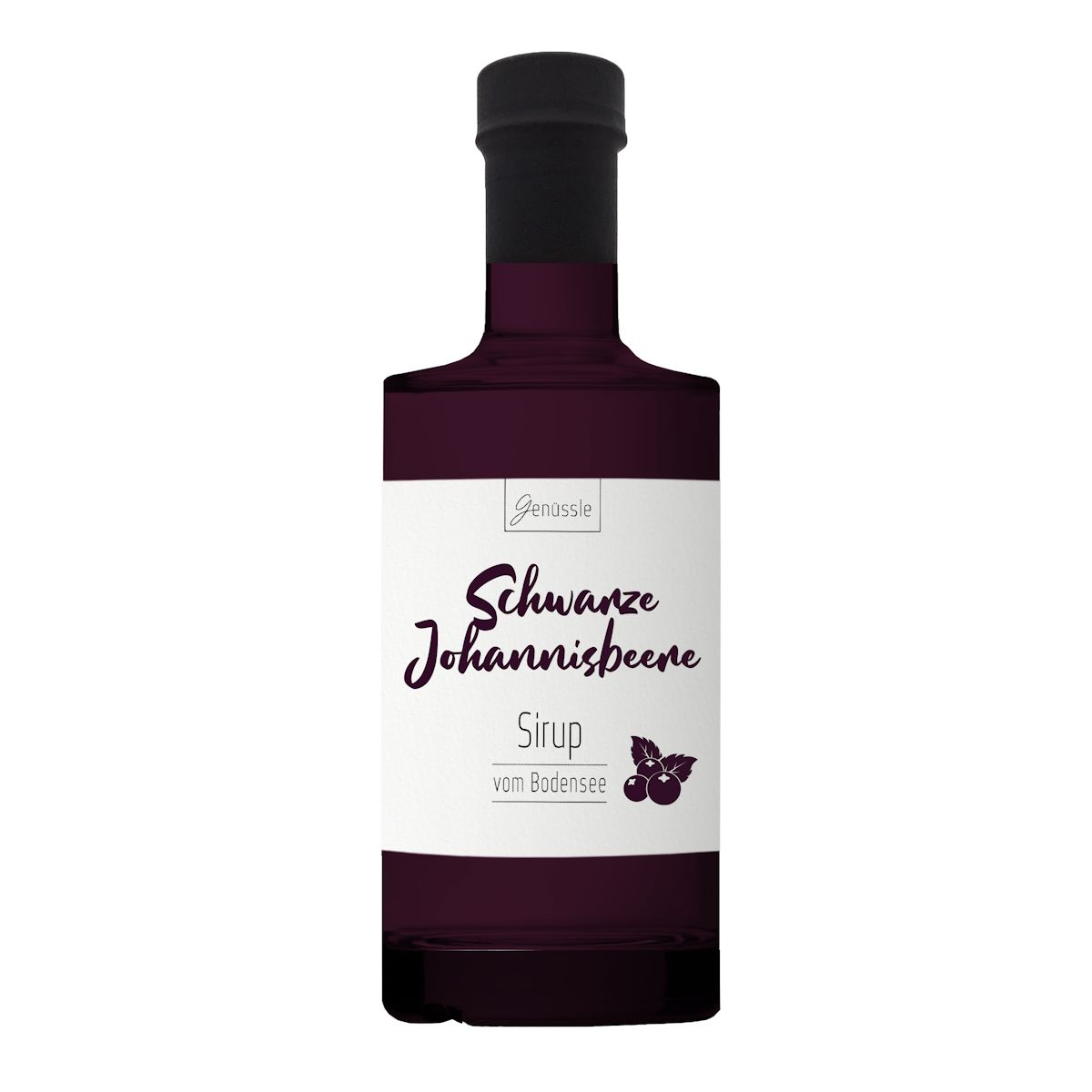 Genüssle Schwarze Johannisbeer-Sirup 350 ml