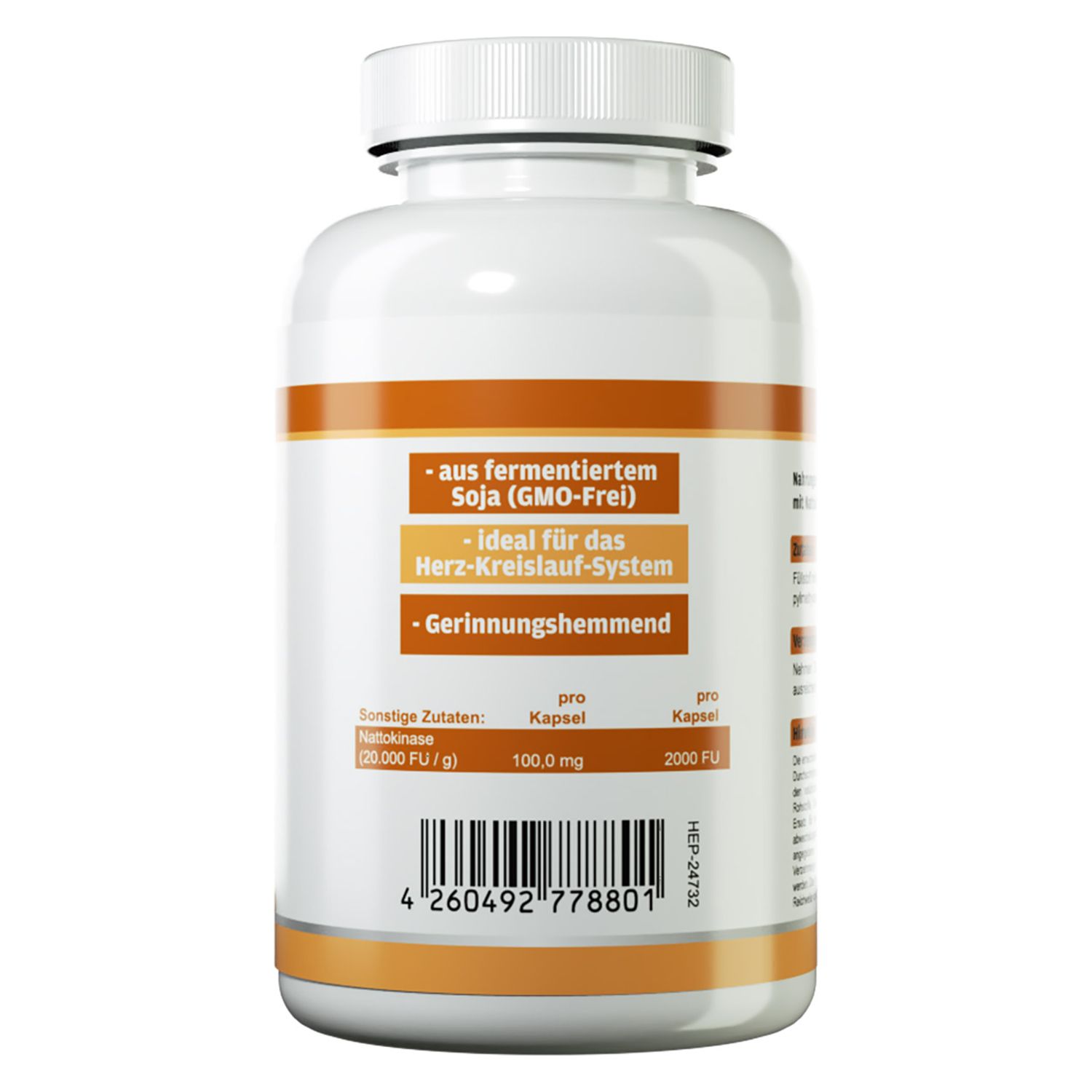 Health+ Nattokinase 120 St Kapseln