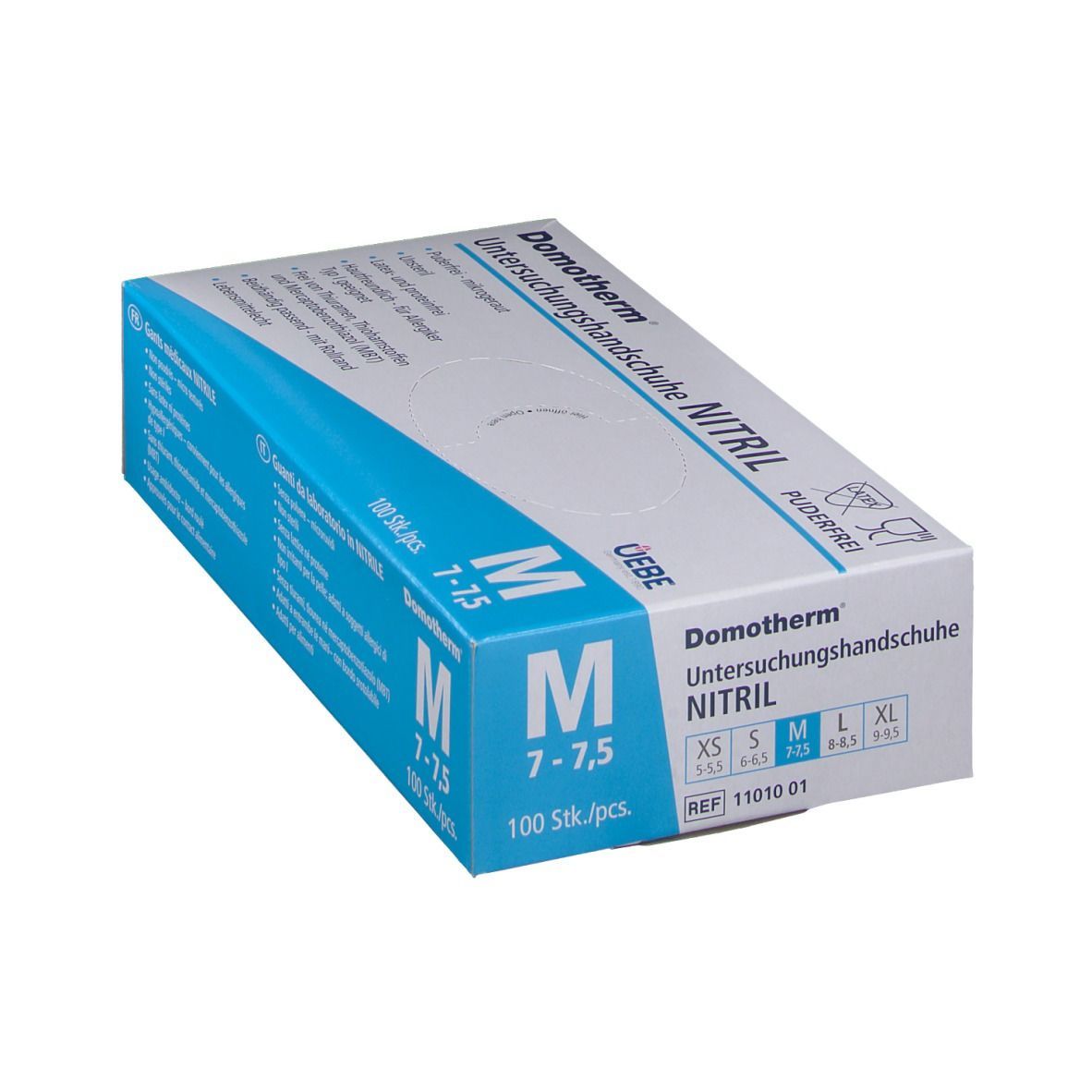 Domotherm® Untersuchungshandschuhe Nitril M 7-7,5