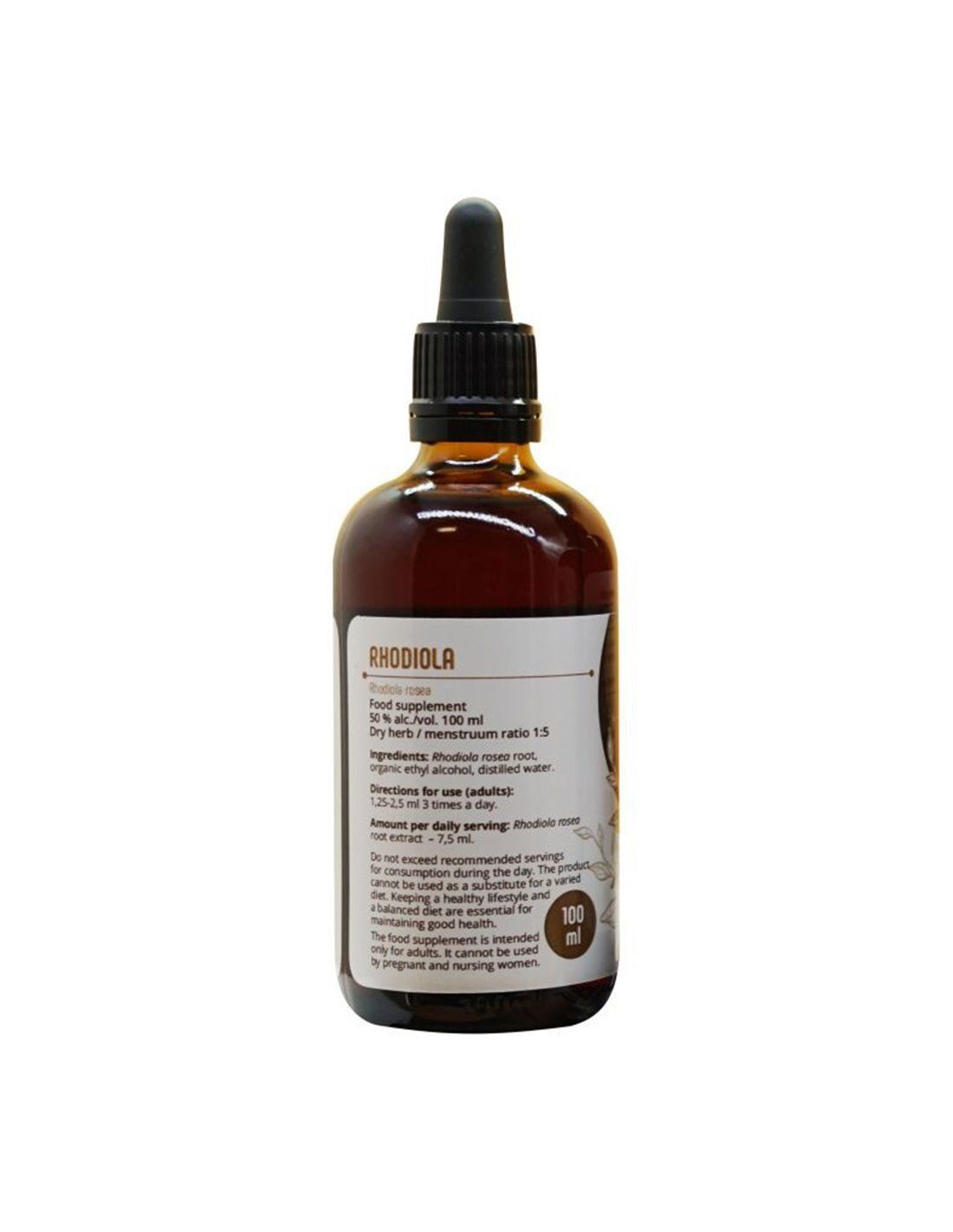 Lymeherbs Rosenwurz (Rhodiola Rosea), Tinktur 1:5