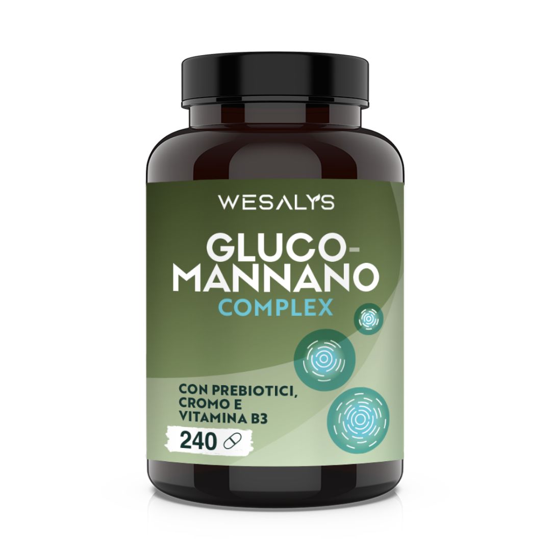 WESALYS® Glucomannano Complex - Integratore alimentare per il controllo del peso