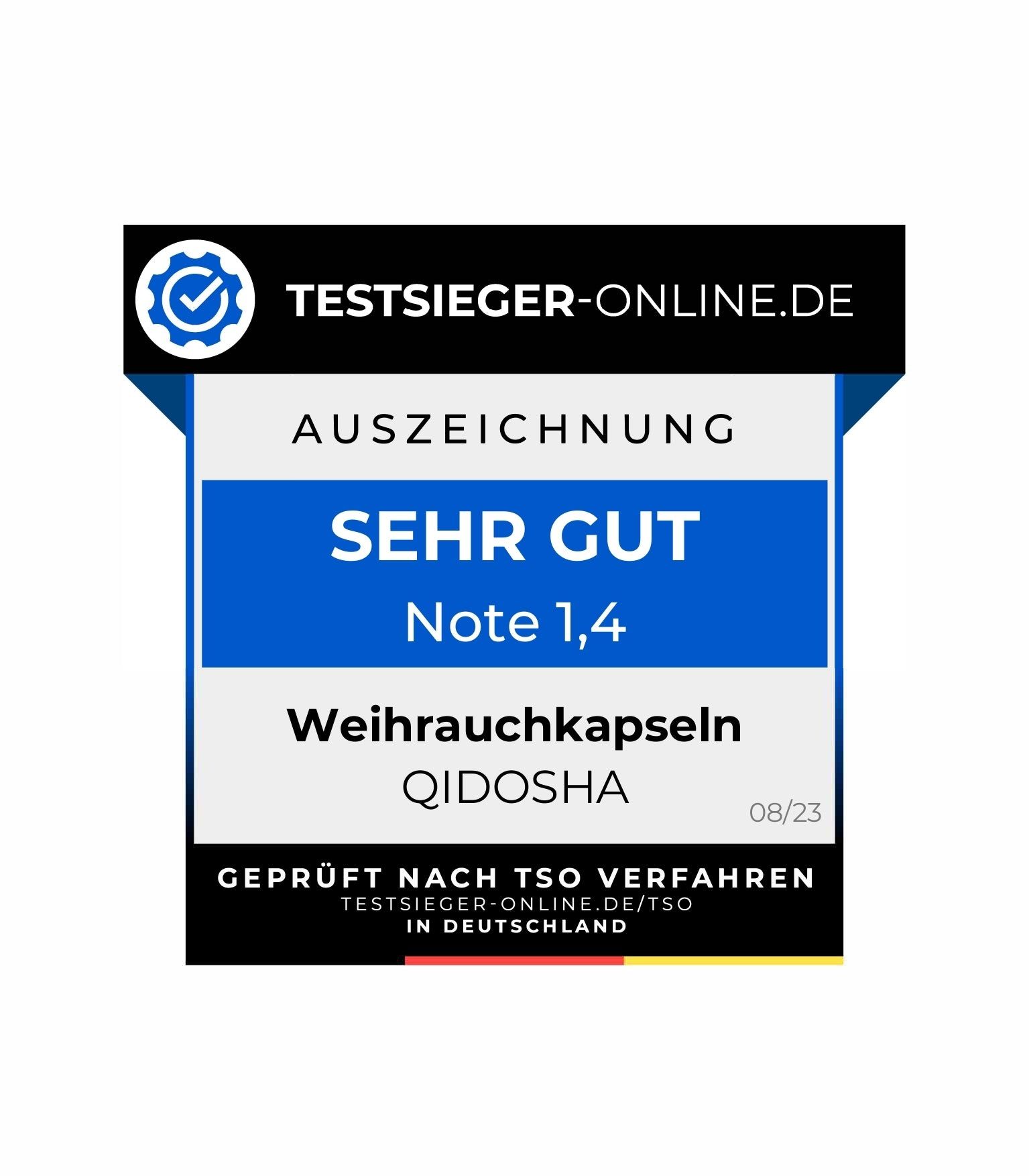 QIDOSHA Weihrauch Extrakt (Boswellia Serrata 85%)