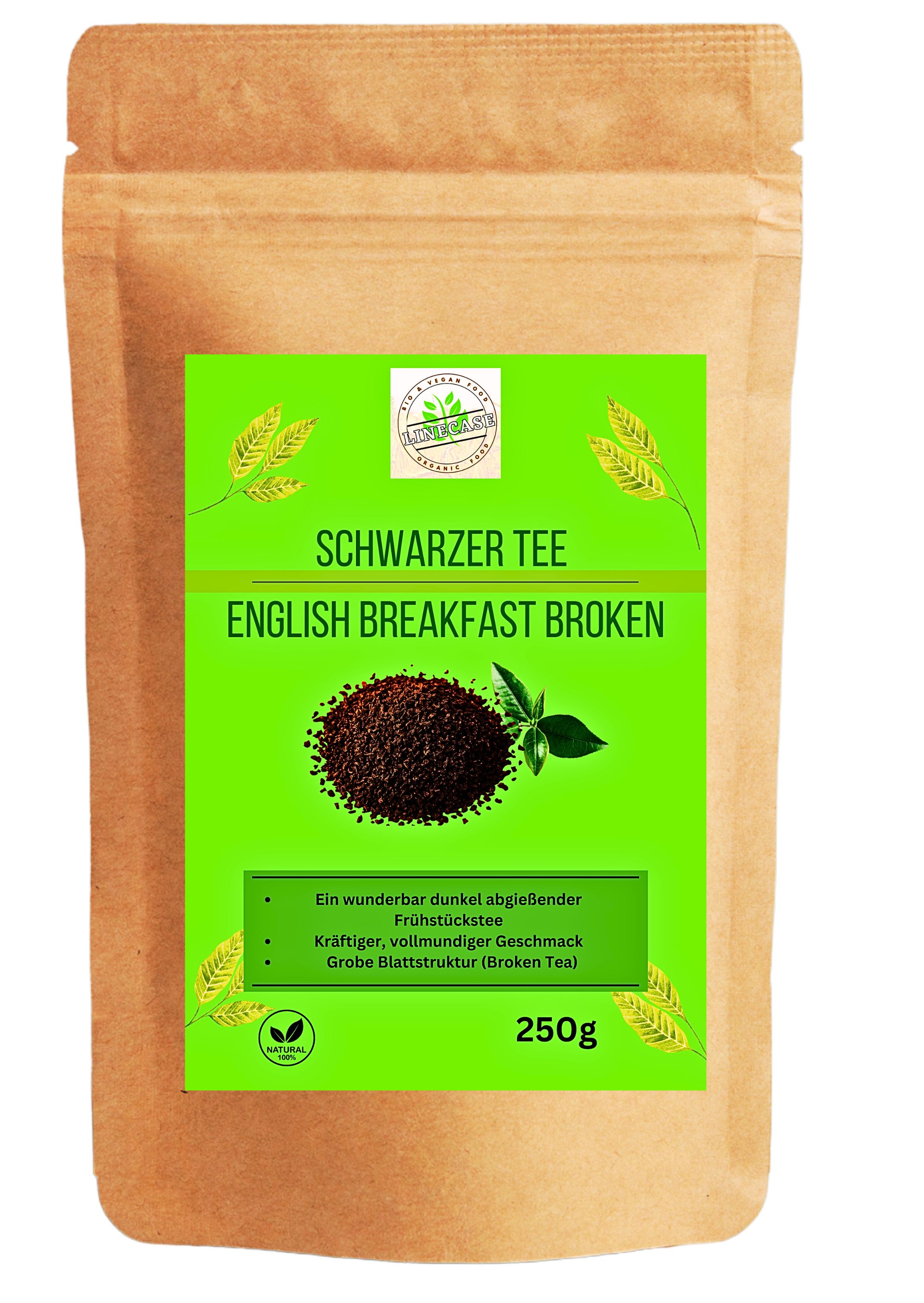 Linecase - English Breakfast loser Schwarztee Bio