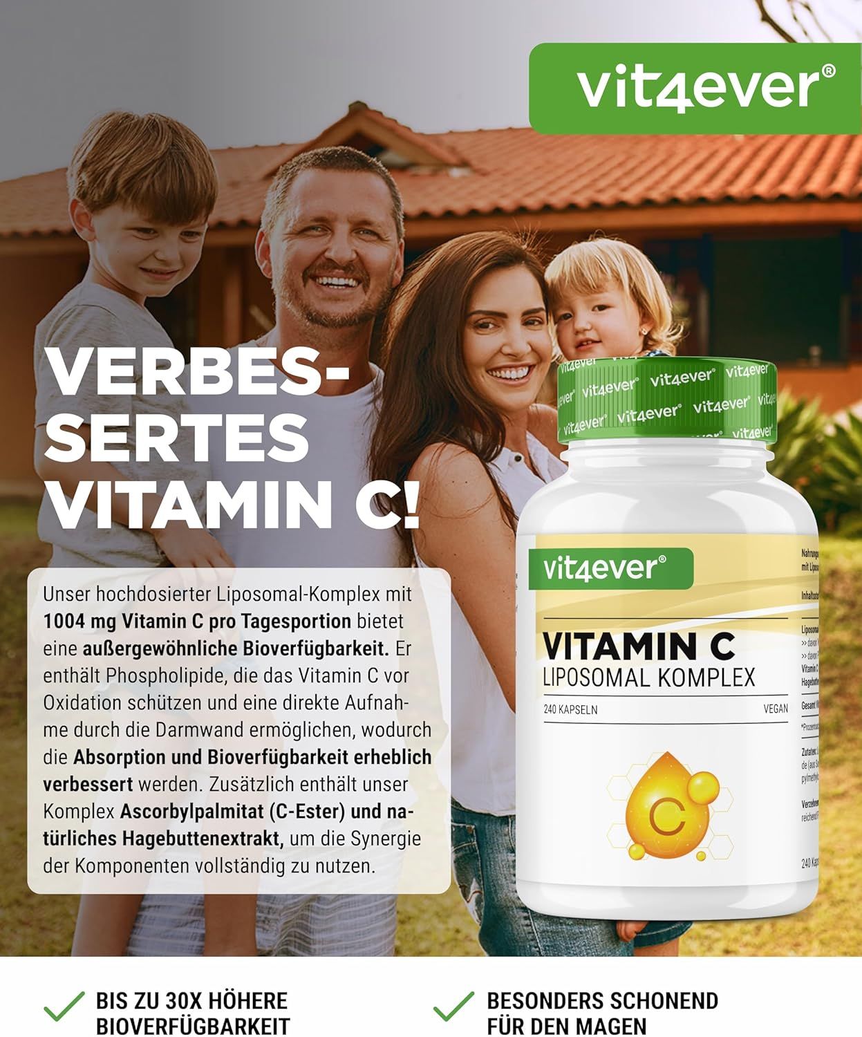 vit4ever Liposomales Vitamin C