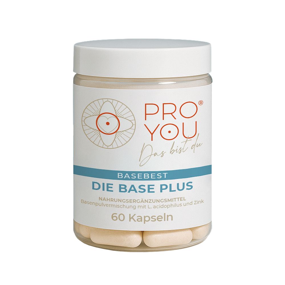 BASEBEST® BASE PLUS – Mit Mineralstoffen & L. acidophilus für den Säure-Basen-Haushalt
