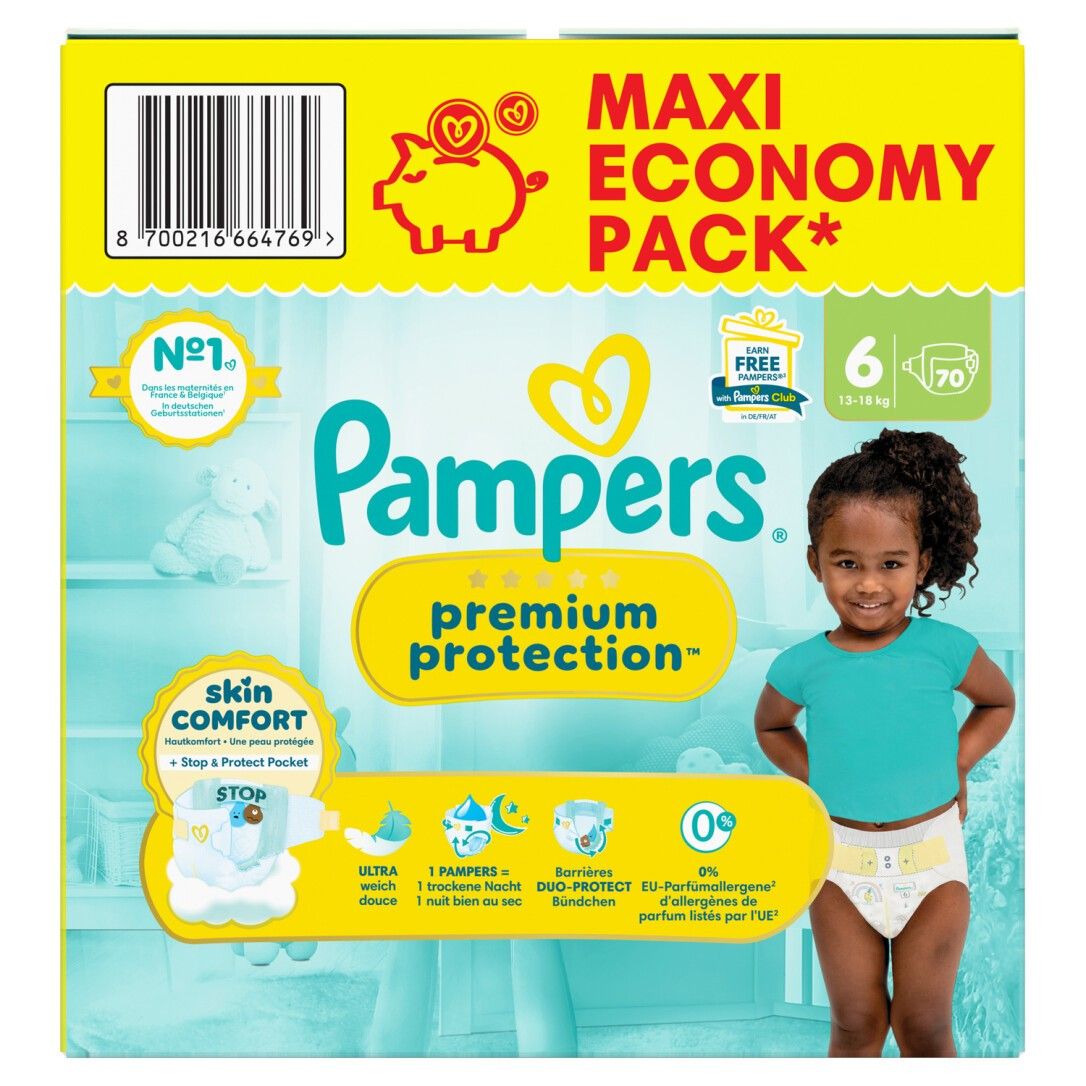 Pampers Premium Protection Windeln Gr. 6