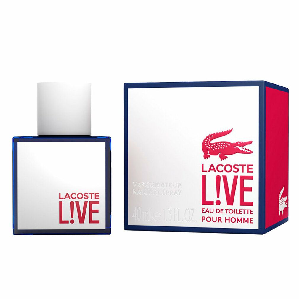Lacoste Live Eau de Toilette pour Homme 40 ml Lacoste Live Eau de Toilette pour Homme
