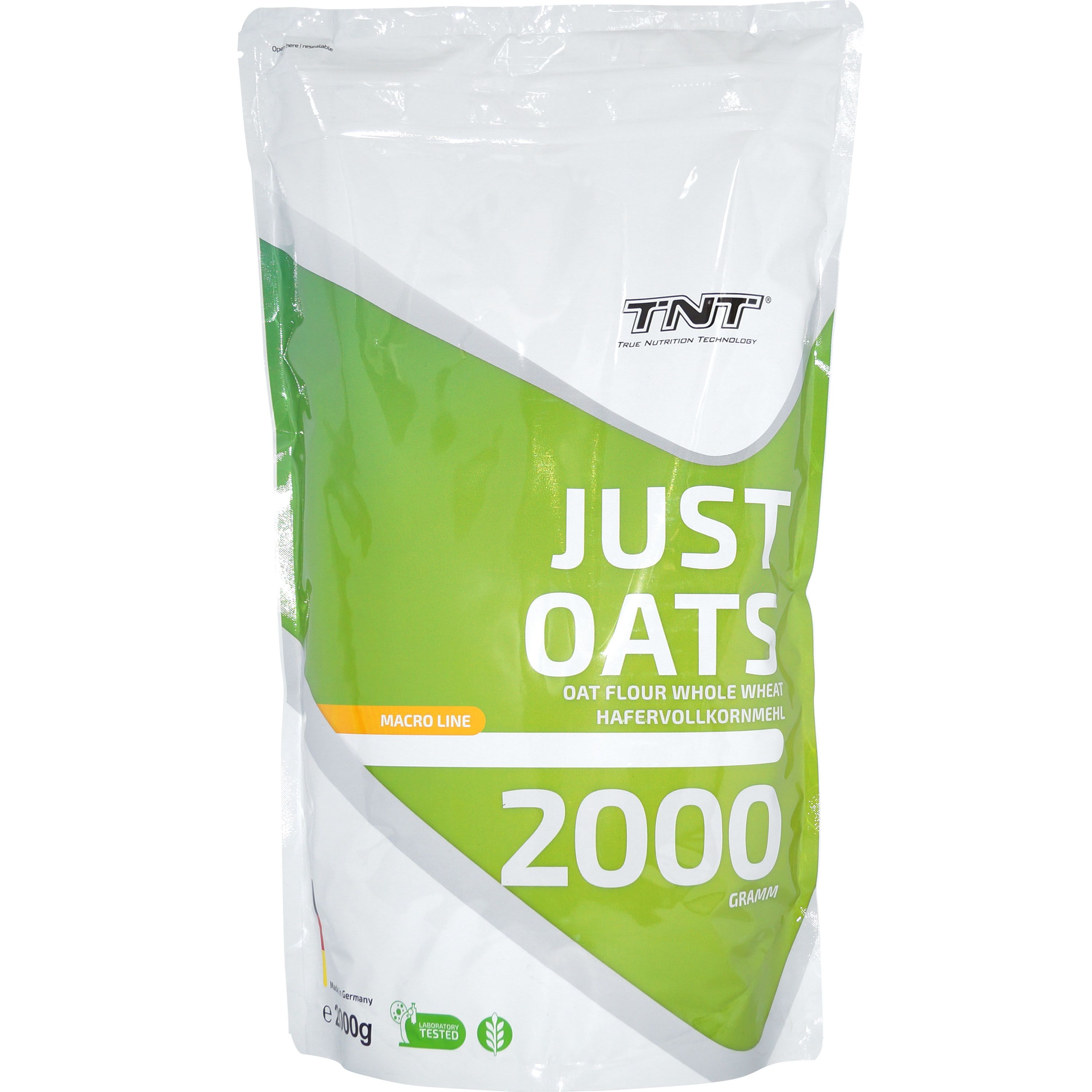 Just Oats - Hafervollkornmehl - Naturprodukt aus reinen Haferflocken - reich an Mikronährstoffen