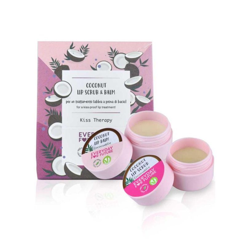 Everyday For Future - Kiss Therapy - Cococuddle Lip Scrub & Balm