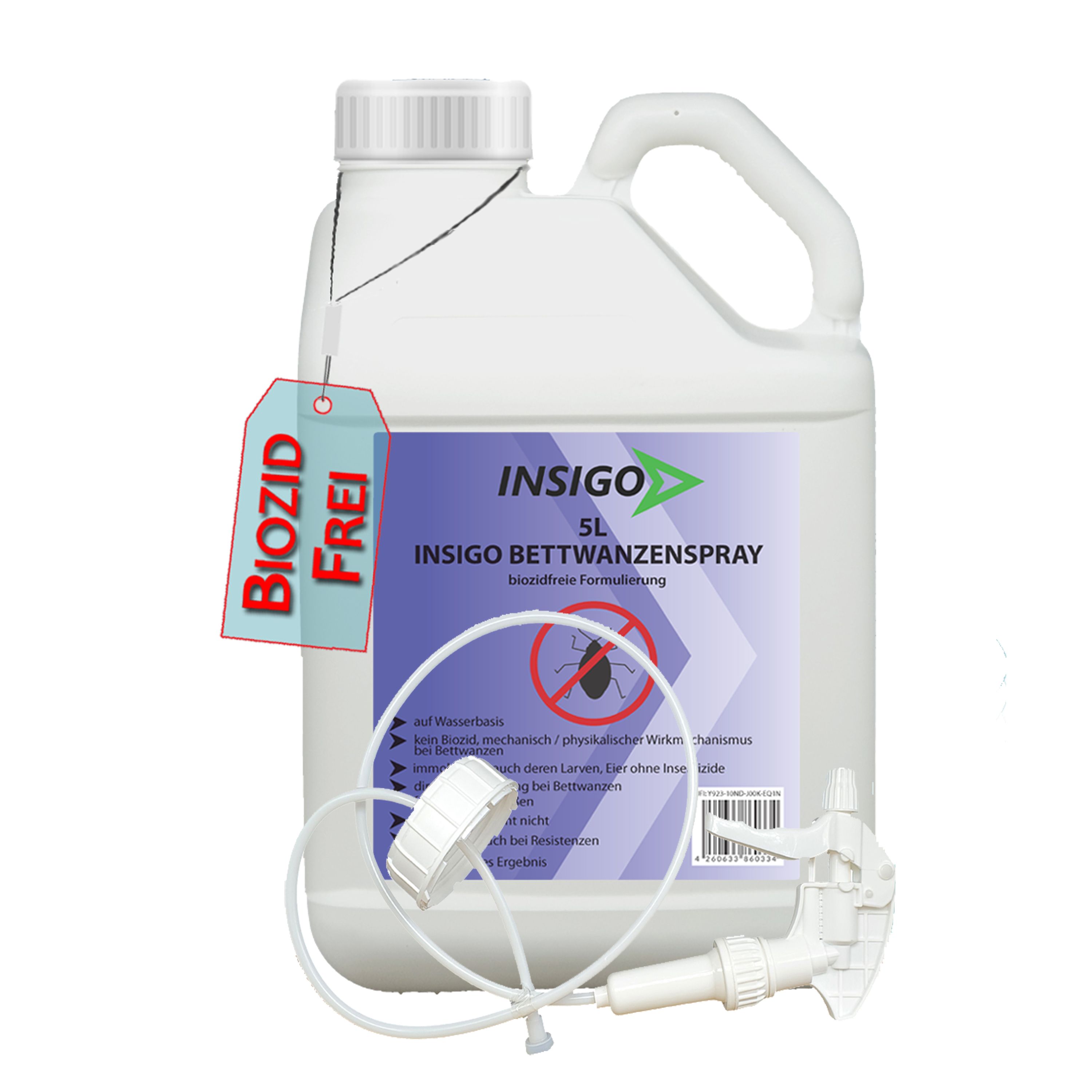 Insigo Bettwanzenspray 5 l Spray