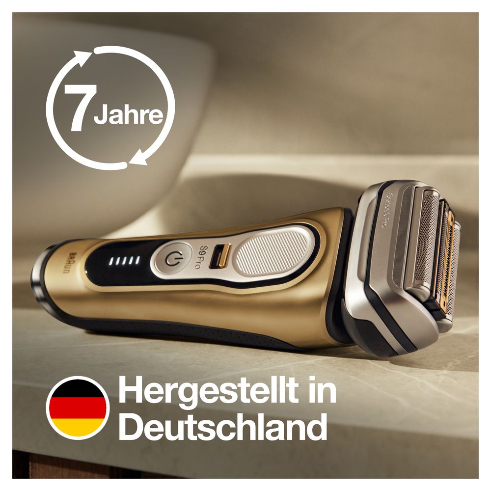 Braun - Elektrischer Rasierer "Series 9 - 9419s wet&dry" in Gold