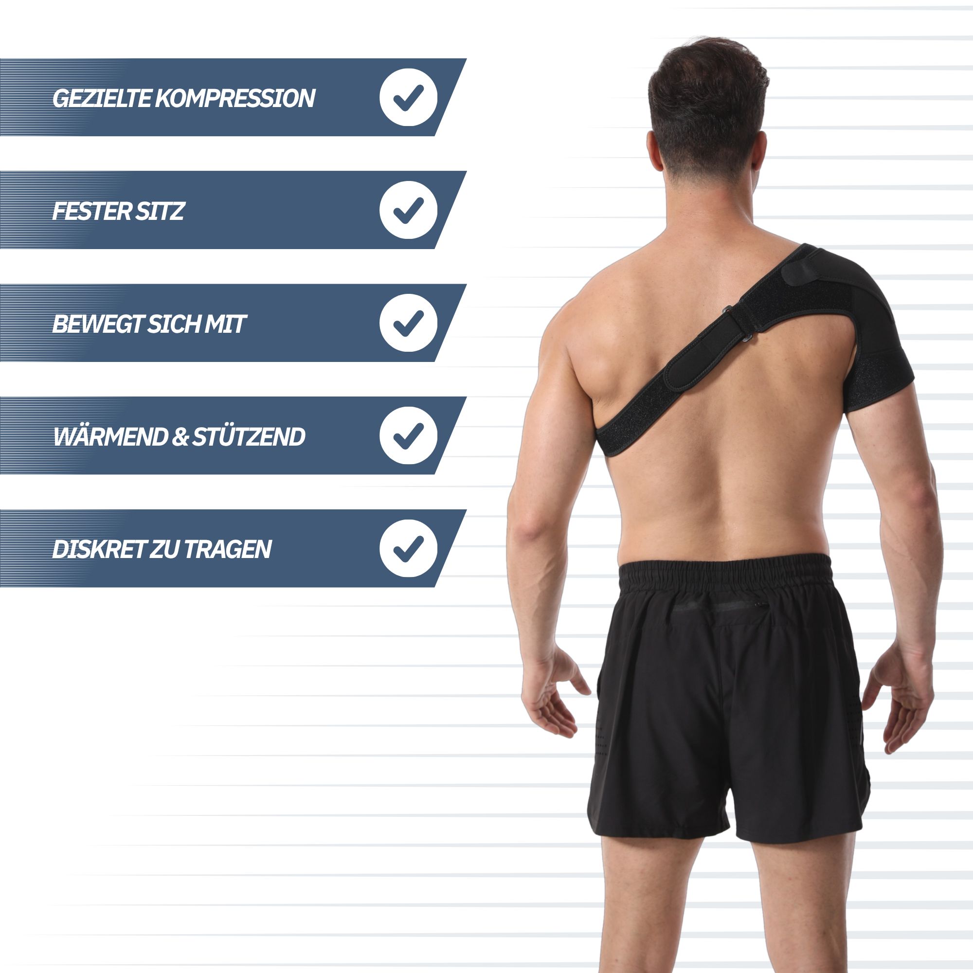 Trebin Schulterbandage mit Brustgurt