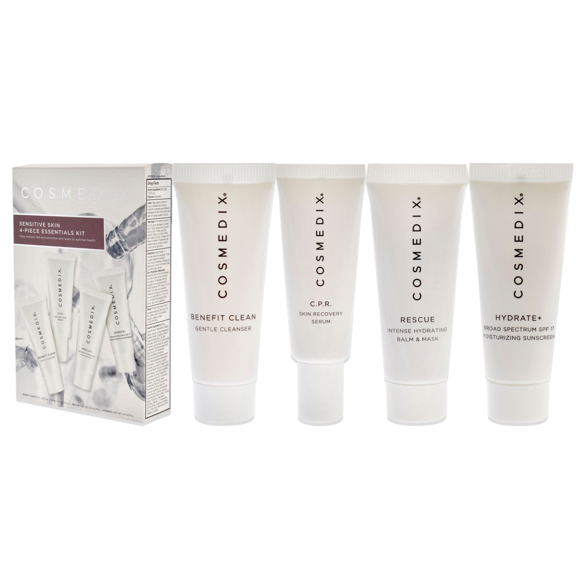 Sensitive Skin Essentials Kit von Cosmedix für Unisex