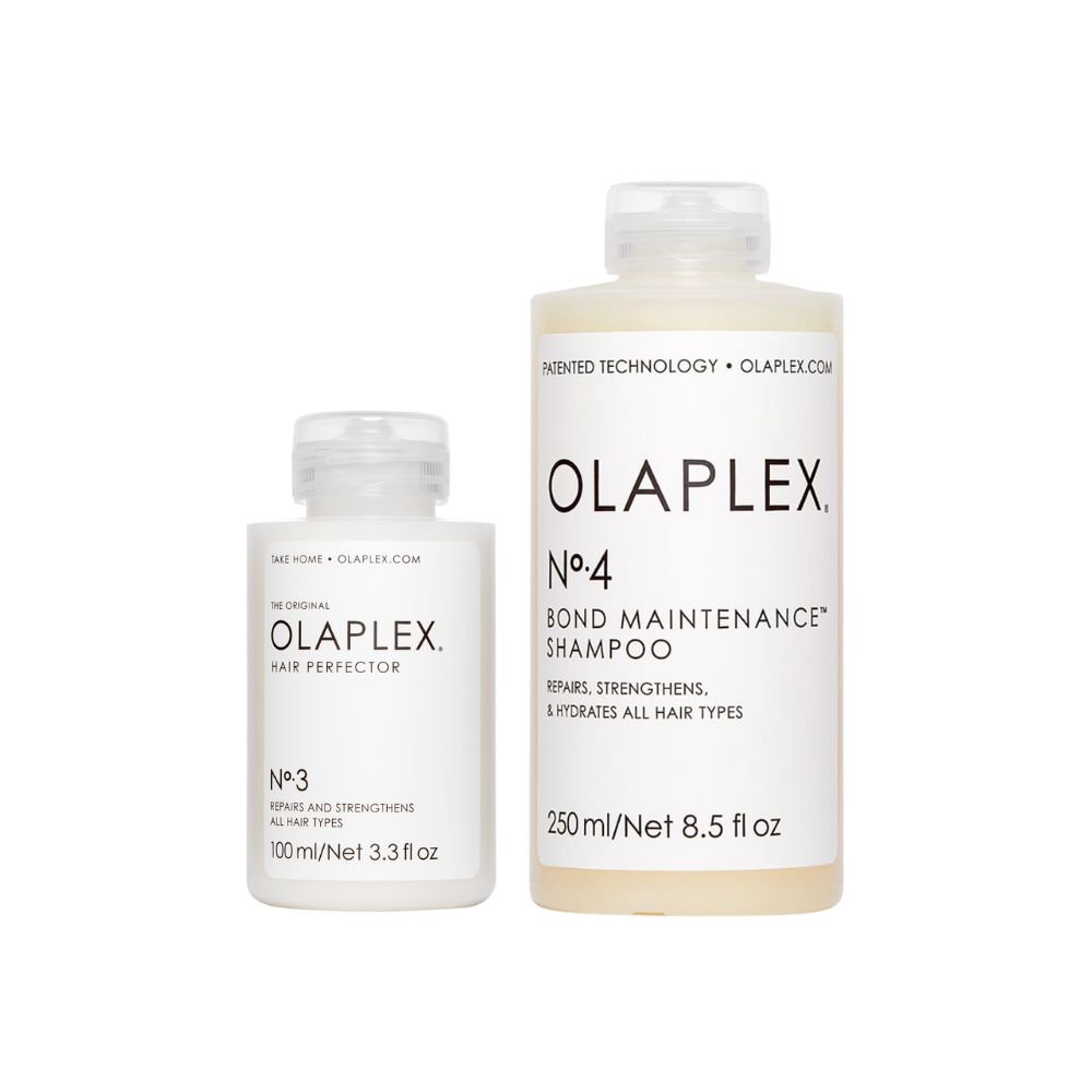 Olaplex No.3 Hair Perfector & Olaplex No.4 Bond Maintenance Shampoo Set