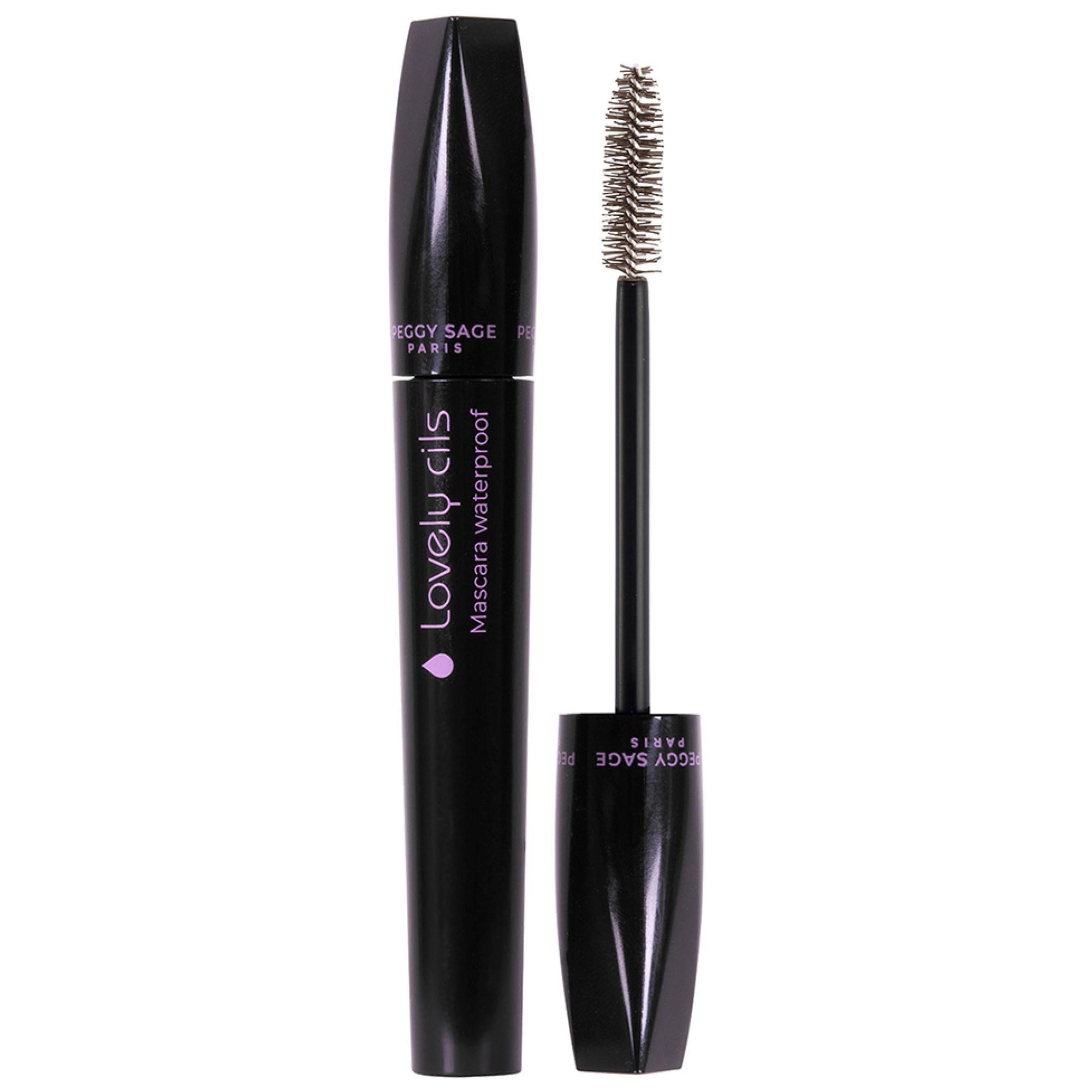 Peggy Sage Lovely Cils Waterproof Mascara (Farbton : Schwarz) 11,4x2x2 cm
