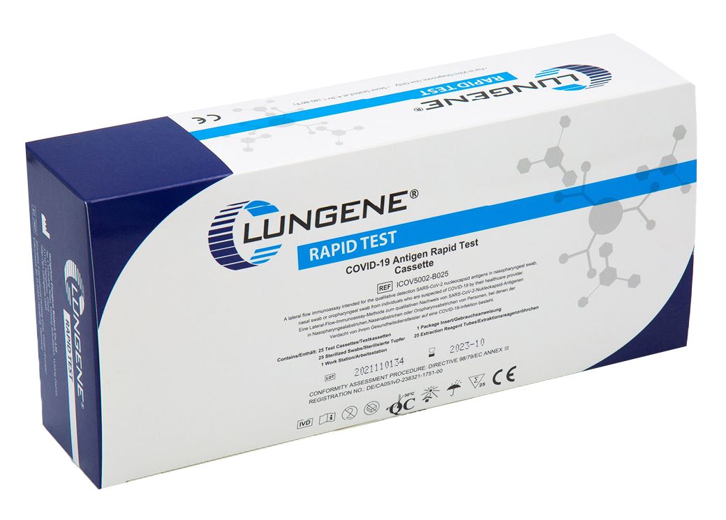 Clungene® 3in1 Rapid Covid-19 Antigen Test - Professional 25 St