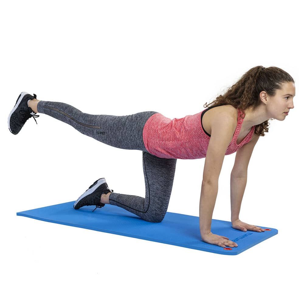 Tunturi Fitnessmatte Pro 140 cm blau