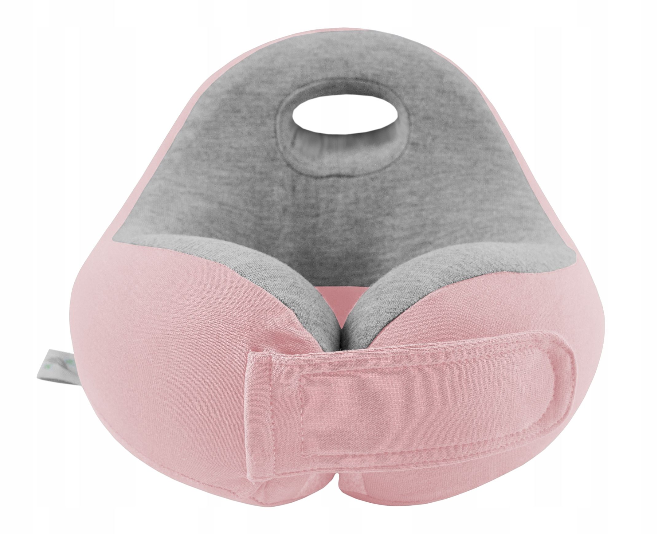 Medi Sleep Kinder-Reisekissen aus Memory-Schaum rosa-grau