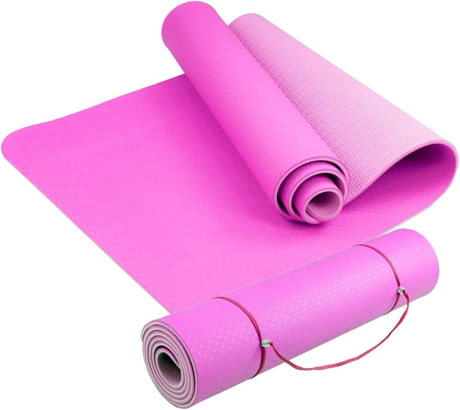 FFitness Tappetino Rosa Yoga 0,6 mm FF
