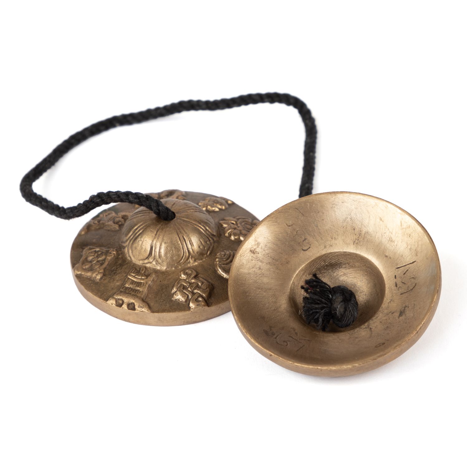 bodhi Tibetische Zimbeln mit Ornamenten