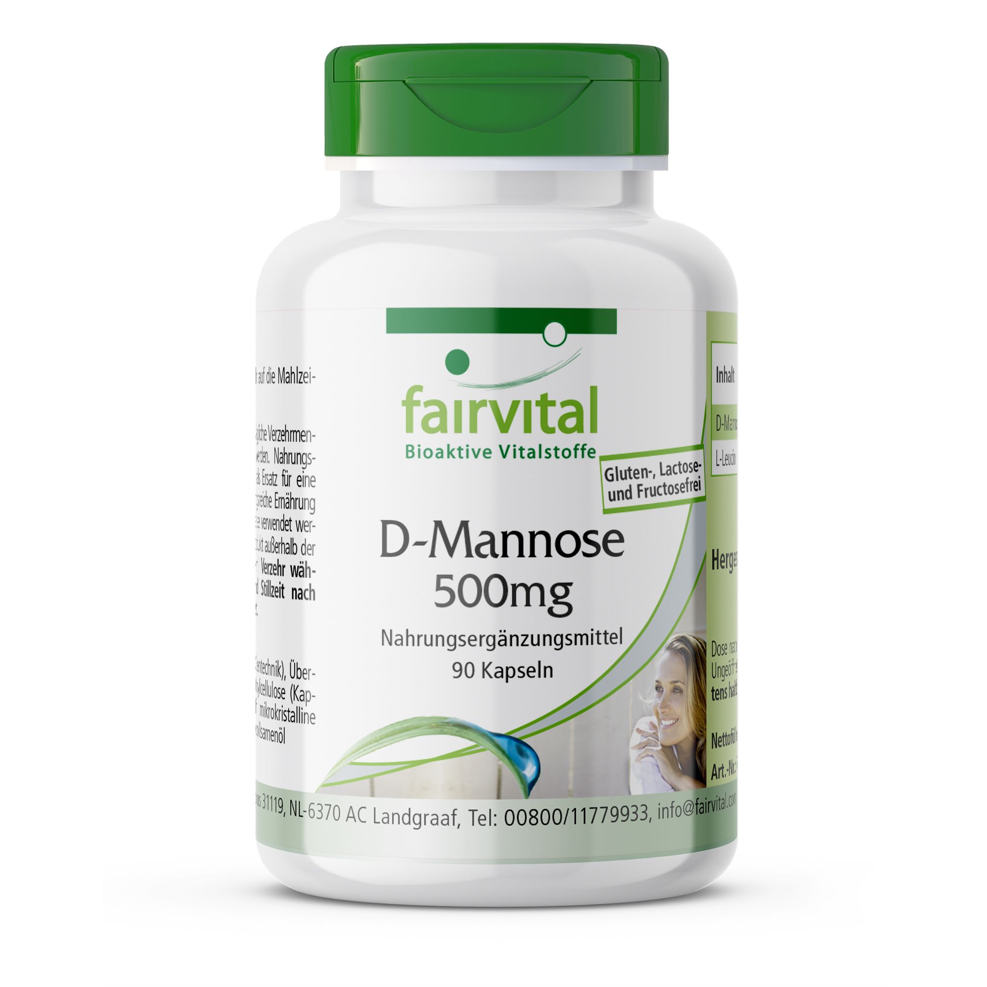 Fairvital | D-Mannose 500mg 90 St