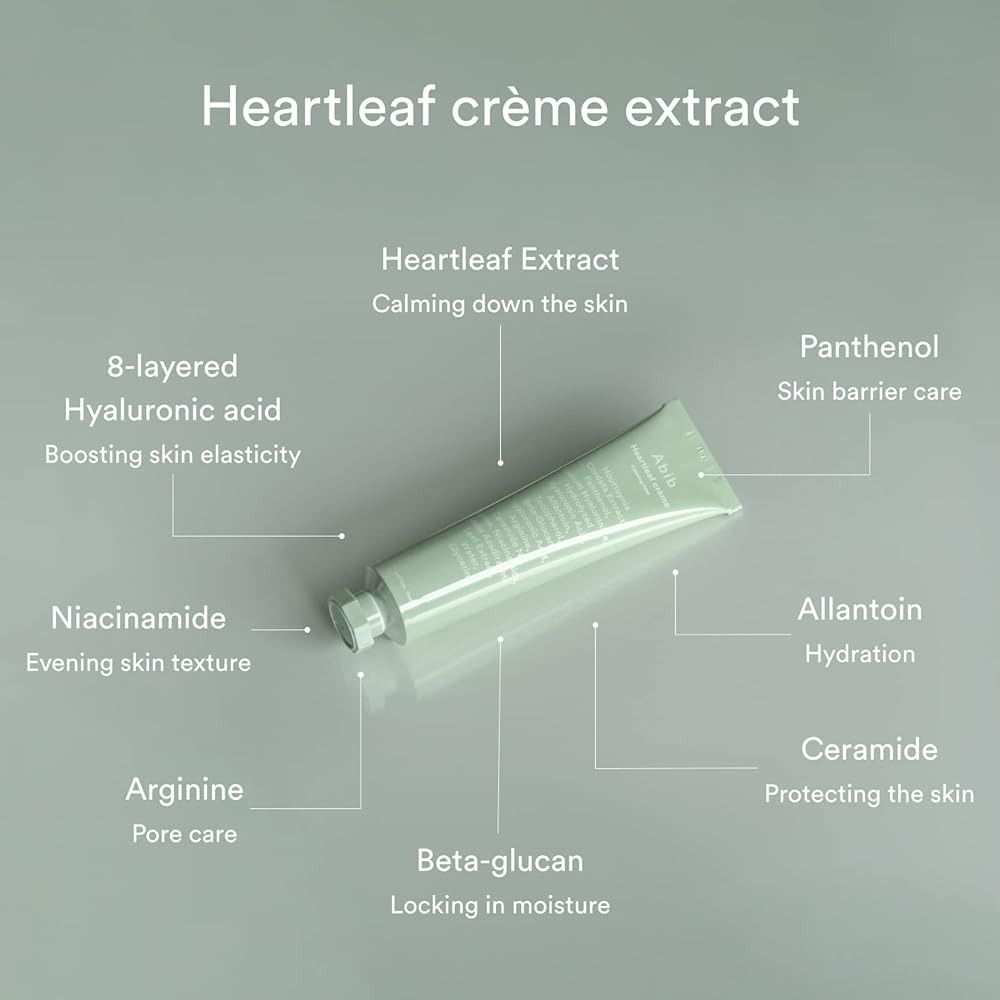 ABIB Heartleaf Creme Calming Tube Beruhigende Gesichtscreme