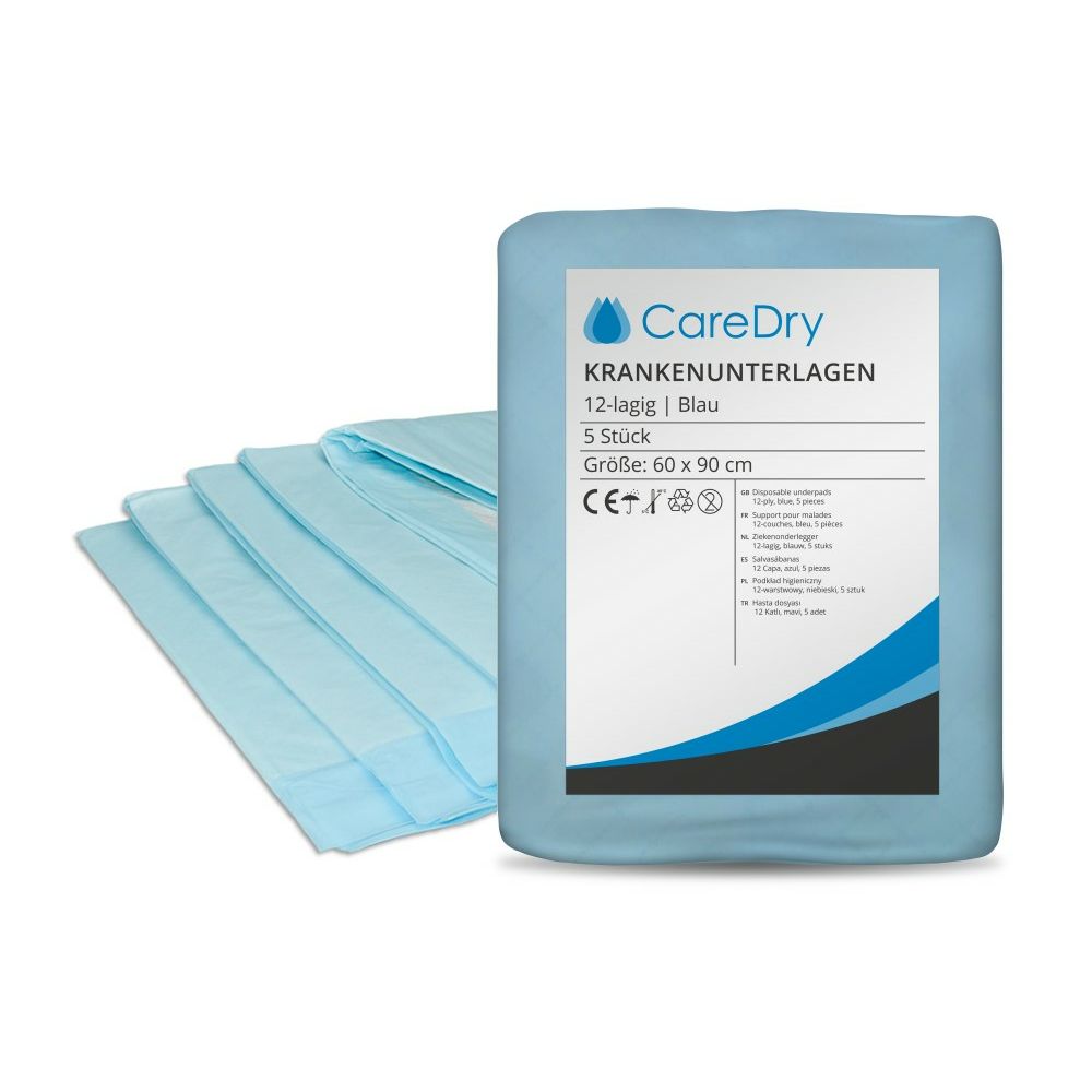 CareDry Krankenunterlagen 12-lagig
