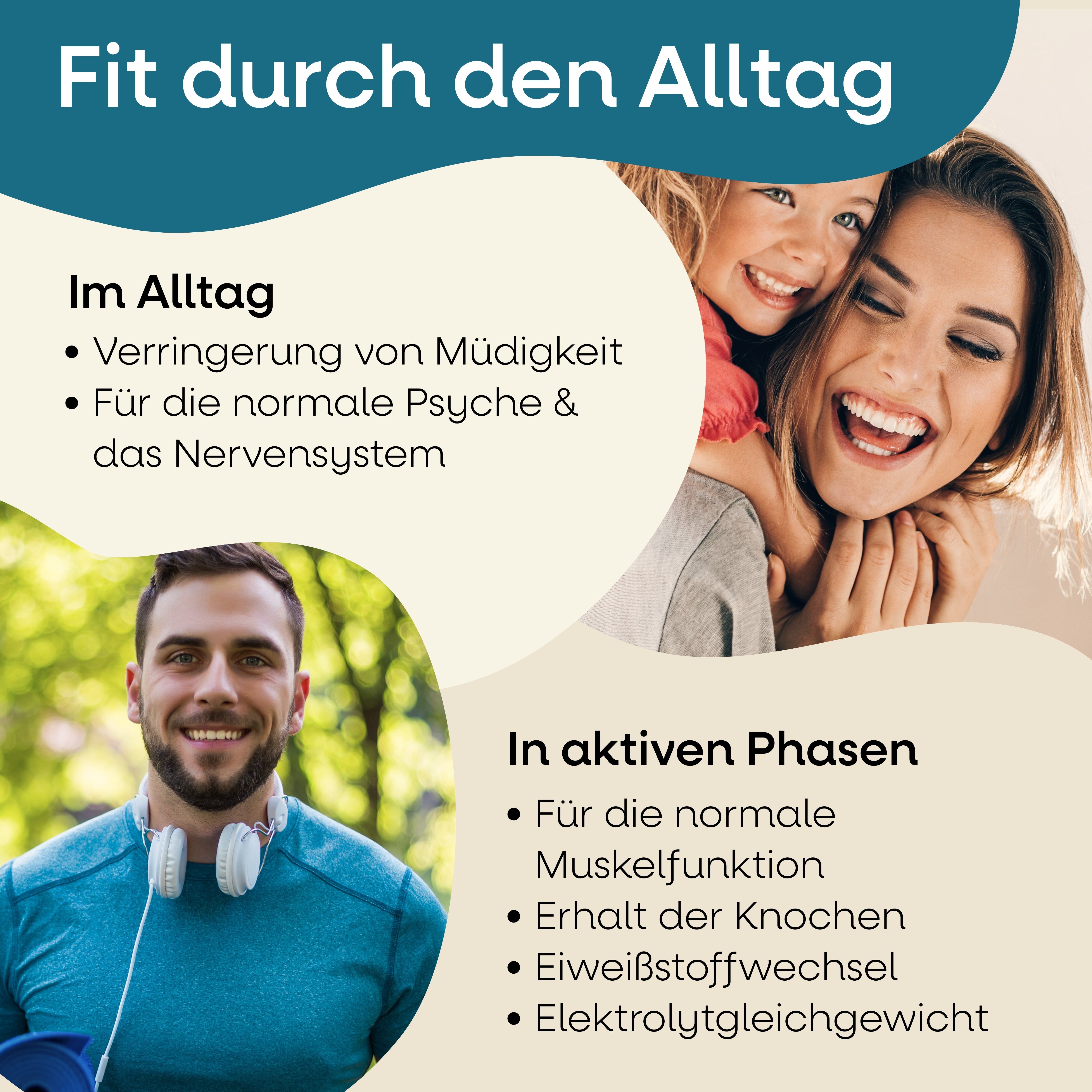 Nature's Way Magnesium Komplex Kapseln I 400 mg Magnesium hochdosiert