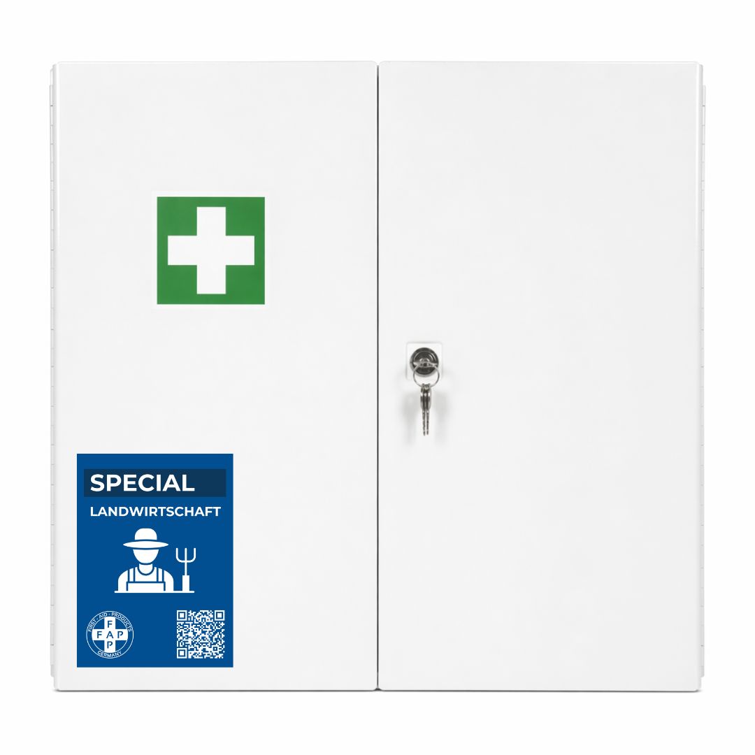 FAP First Aid Products Erste-Hilfe-Schrank Landwirtschaft DIN 13169 - zweitürig 1 St
