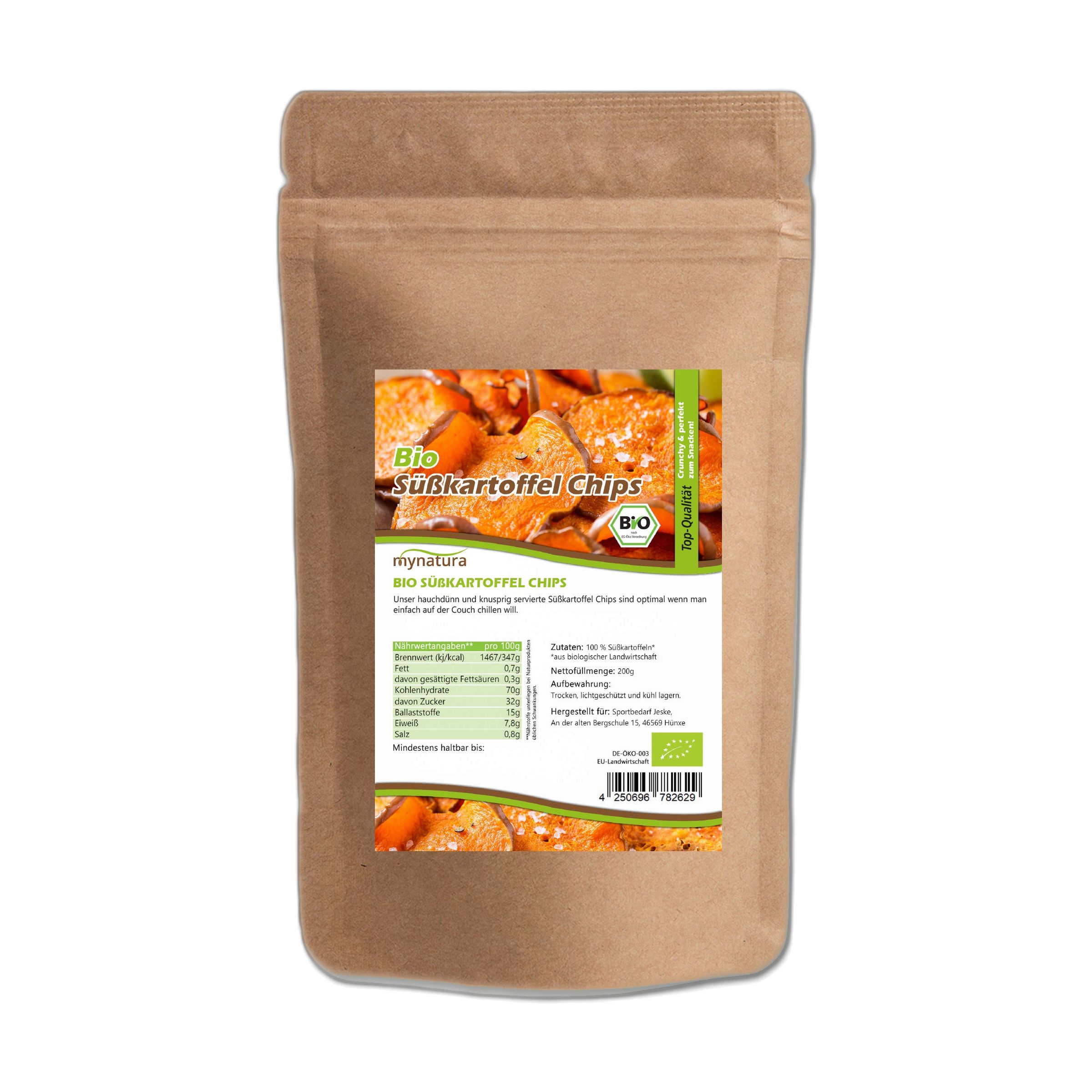 Mynatura Bio Süßkartoffelchips 200 g