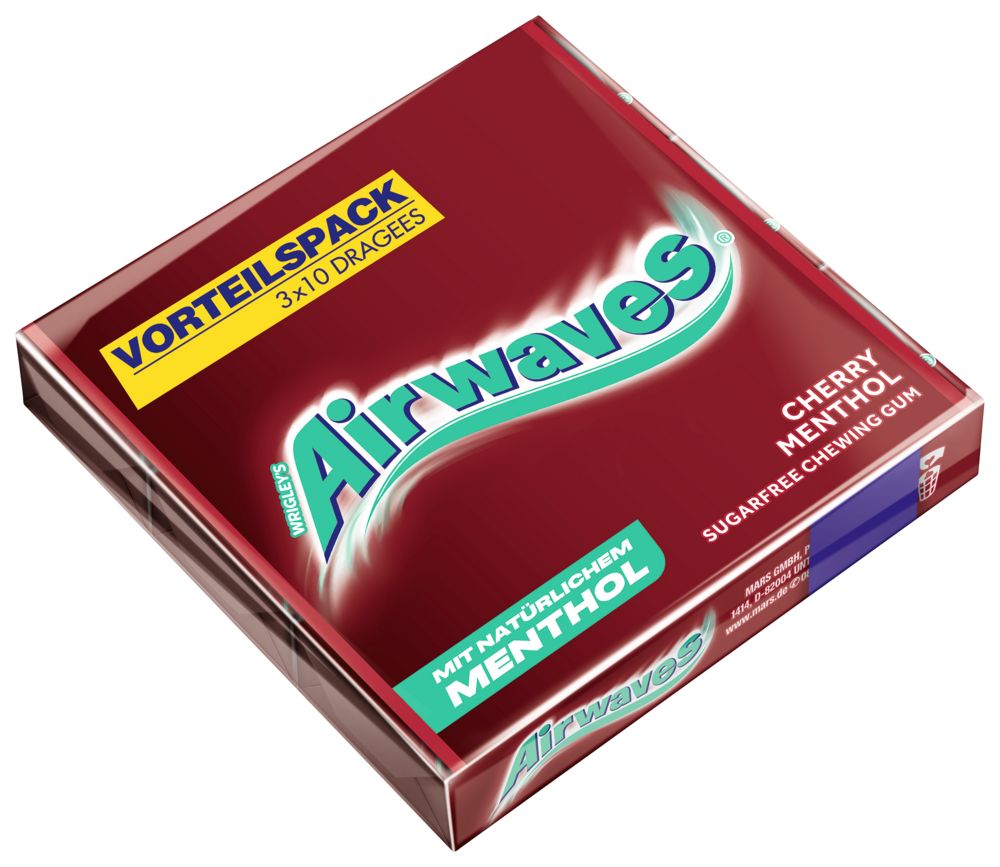 AIRWAVES Kaugummi Multipack Cherry Menthol