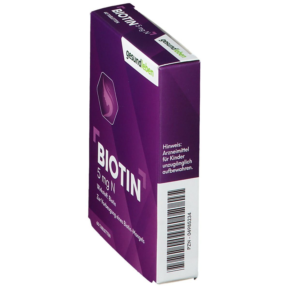 gesund leben Biotin 5 mg N