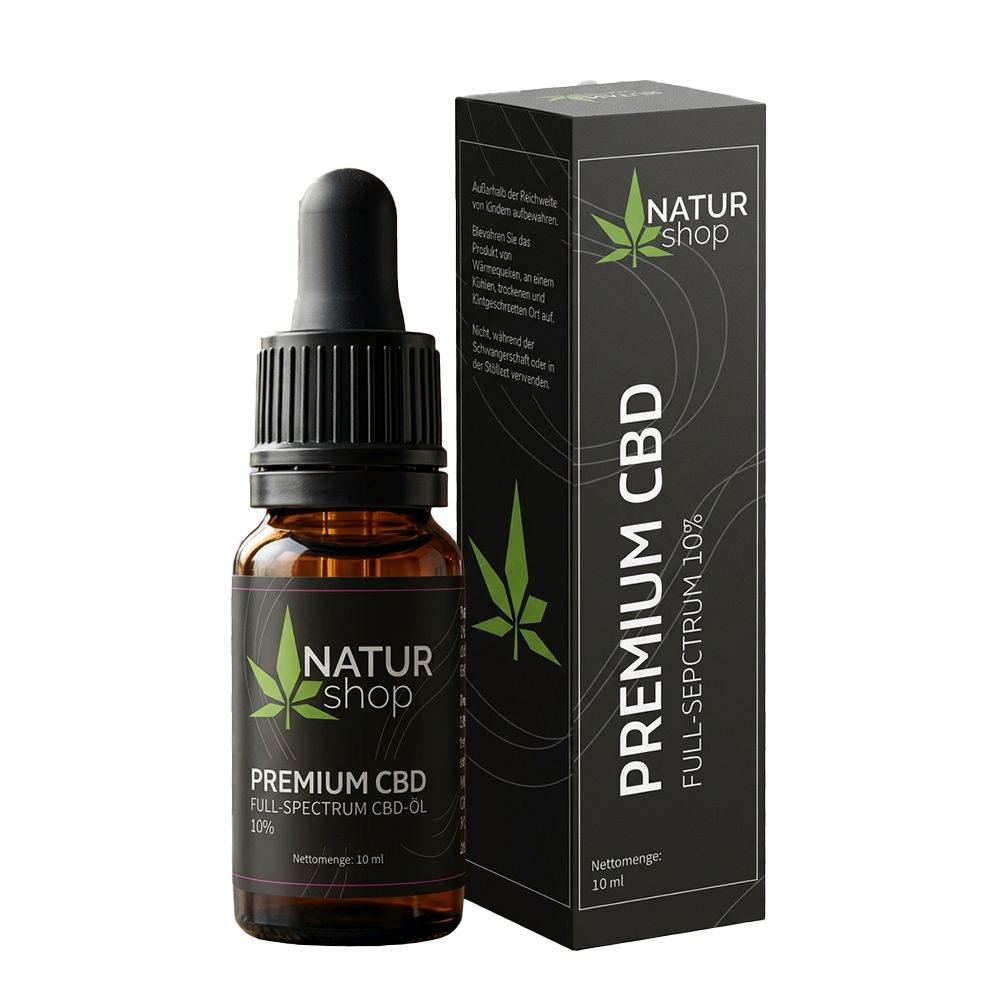 Natur-Shop Premium CBD-Öl 10% (1000mg) – Vollspektrum 1 ml