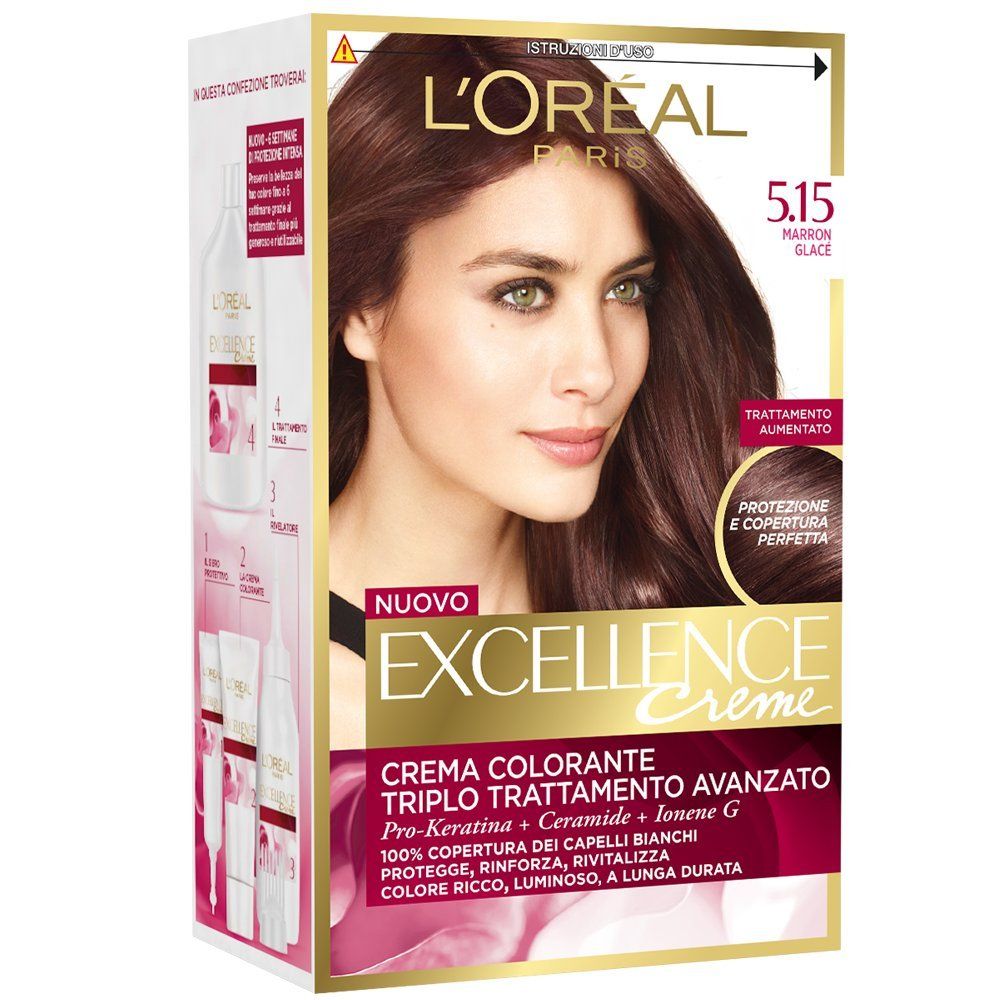 Crema Colorante Excellence N.5.15 Marron Glacé