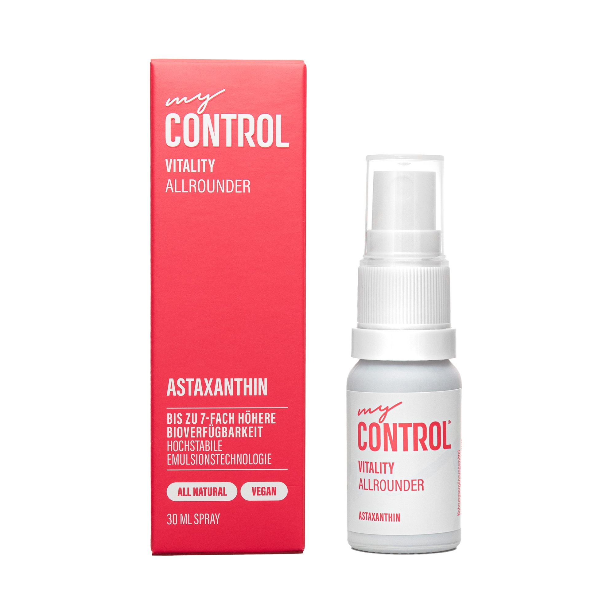 my Control® Vitality Allrounder – Astaxanthin Spray - 30 ml