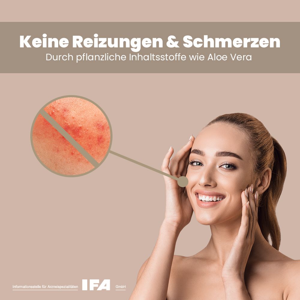 ARTE FIORI - Capillum AMOVE ShaveLess Enthaarungscreme Pulver mit Aloe Vera für das Gesicht