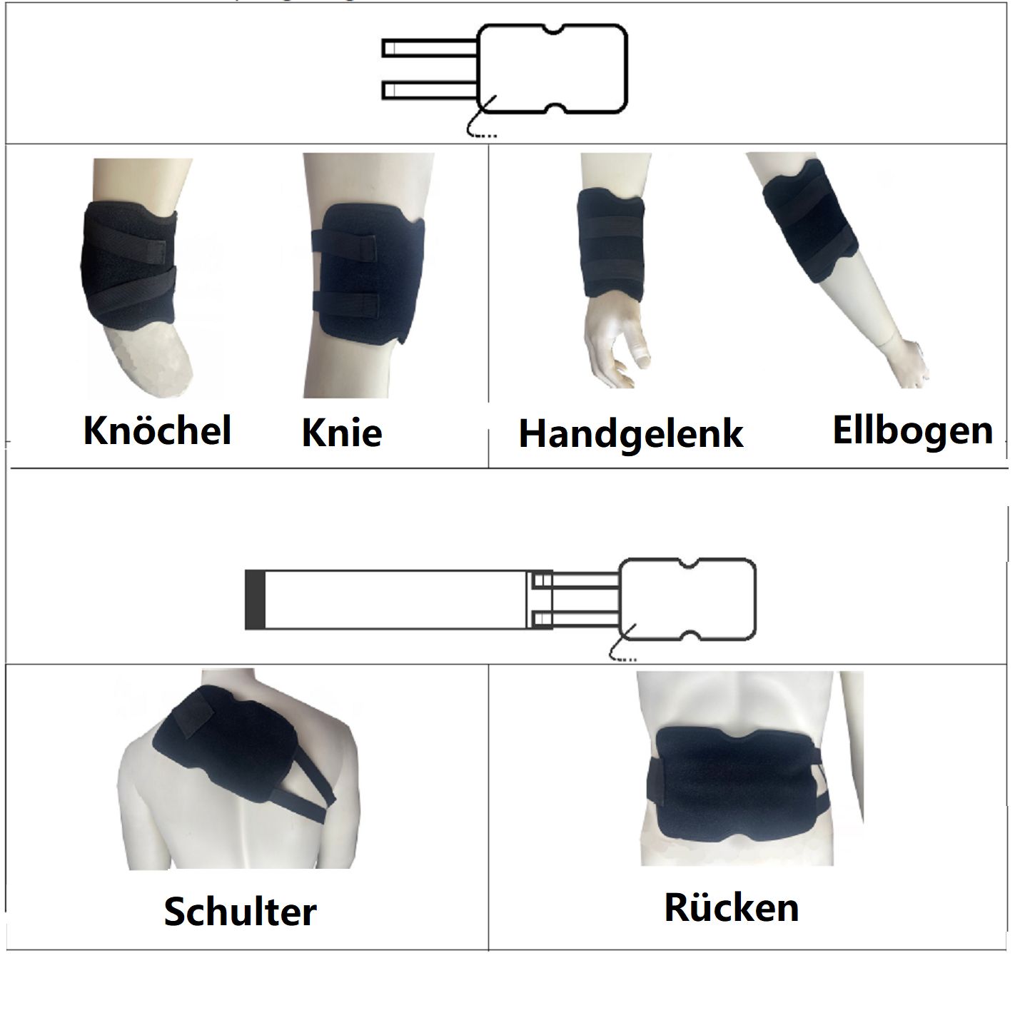 Thermrup Ferninfrarot Multifunktionales Heizpad