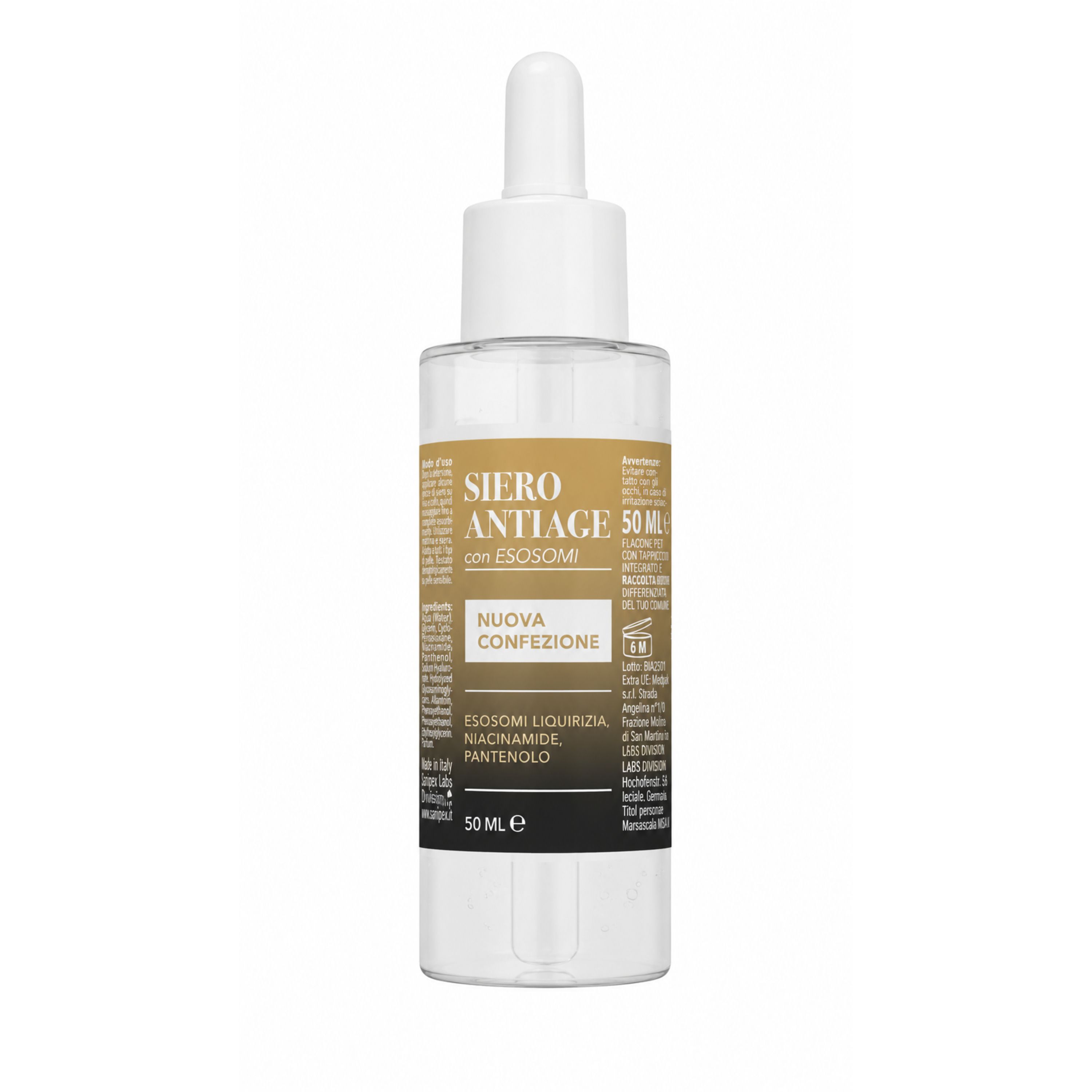 Aloha Labs Exosomen Gesichtsserum Anti-Aging – Feuchtigkeit & Glow für glatte Haut 50 ml Serum