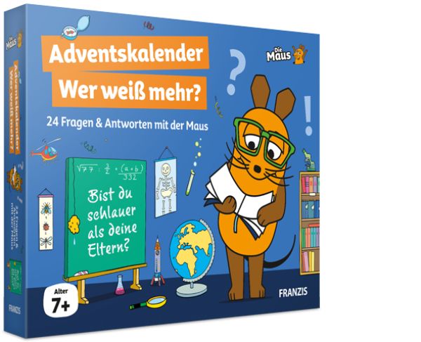 Franzis Adventskalender Die Maus - Wer weiß mehr? 1 St