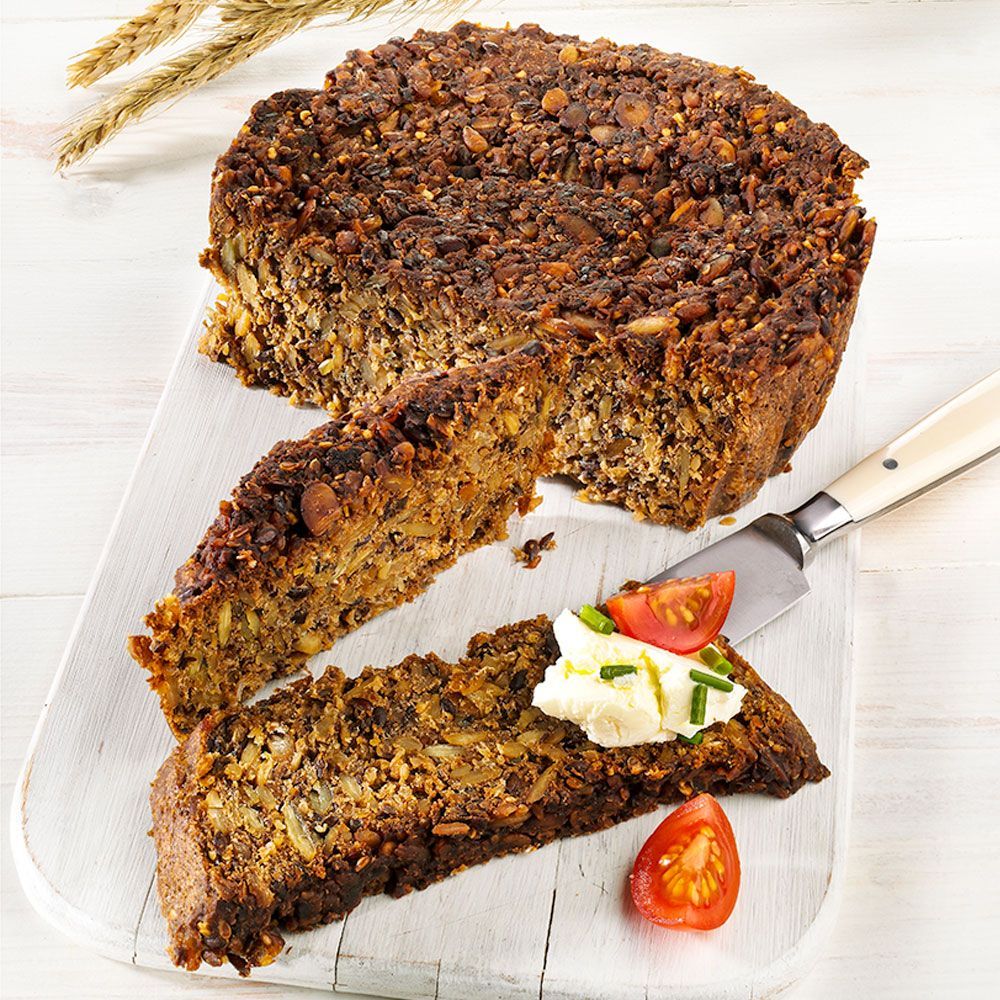 Cakees Fitnessbrot Hafer-Vollkorn, vegan 0,5 kg Gebäck